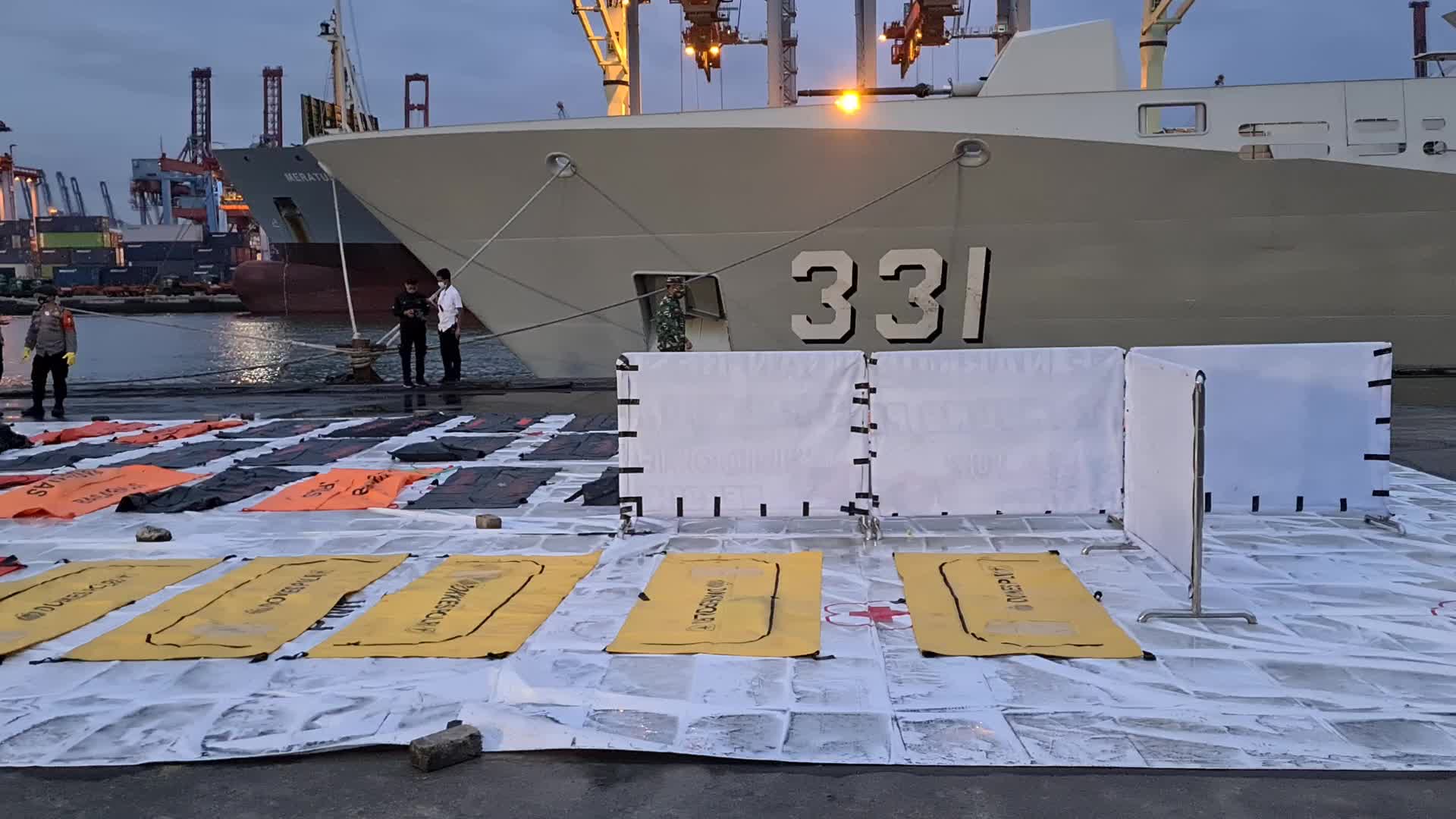 Recovery Operation Continues For Sriwijaya Air Flight SJ182