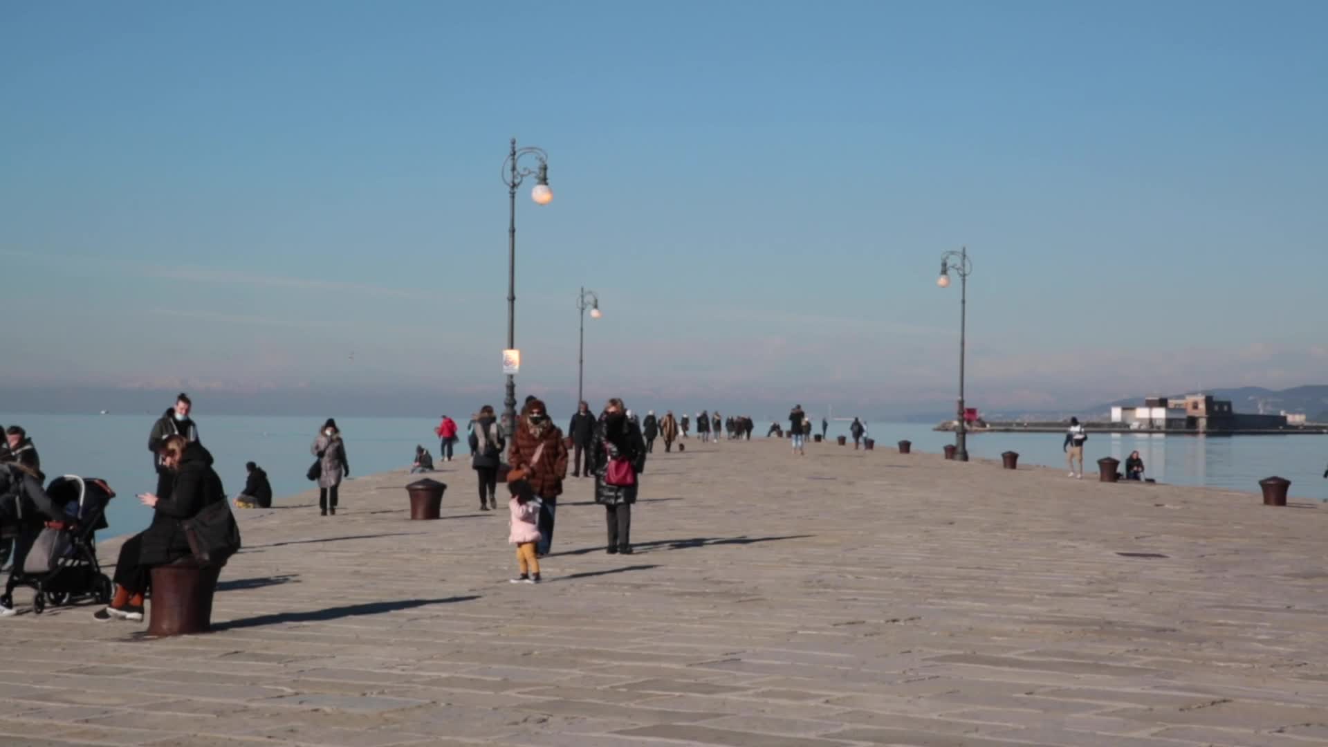Daily Life In Trieste Amid The Covid-19 Pandemic