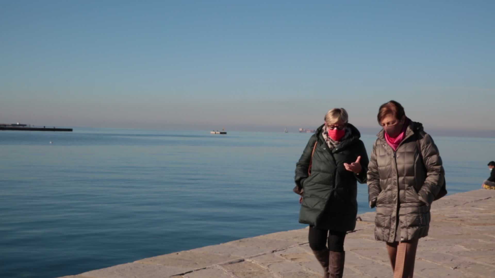 Daily Life In Trieste Amid The Covid-19 Pandemic
