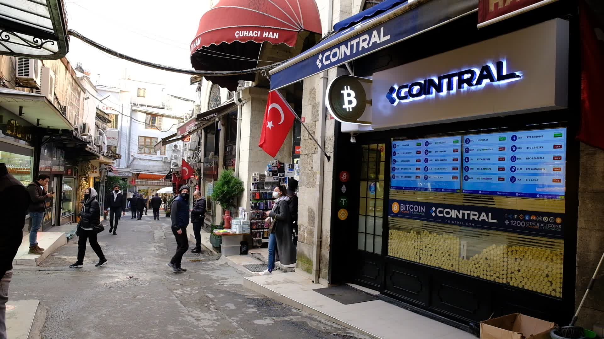Bitcoin exchange office
