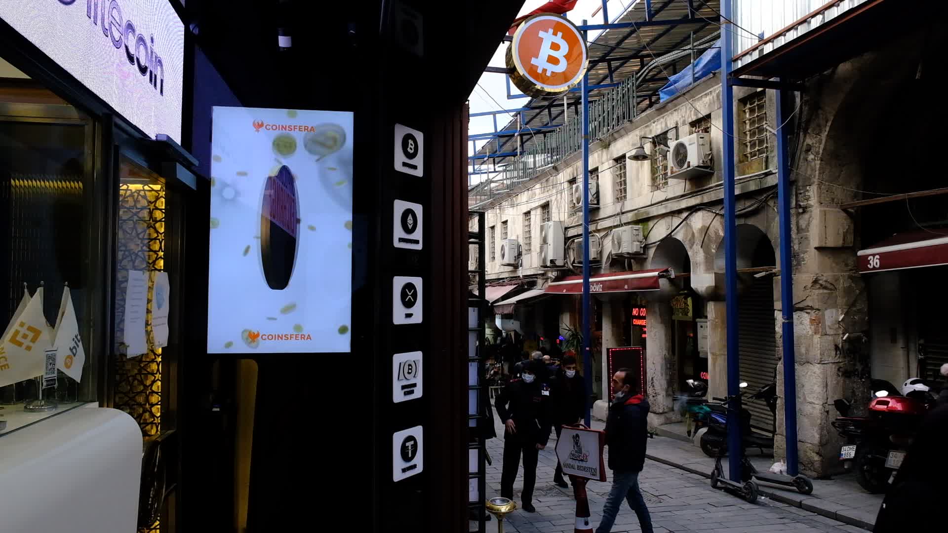 Bitcoin exchange office