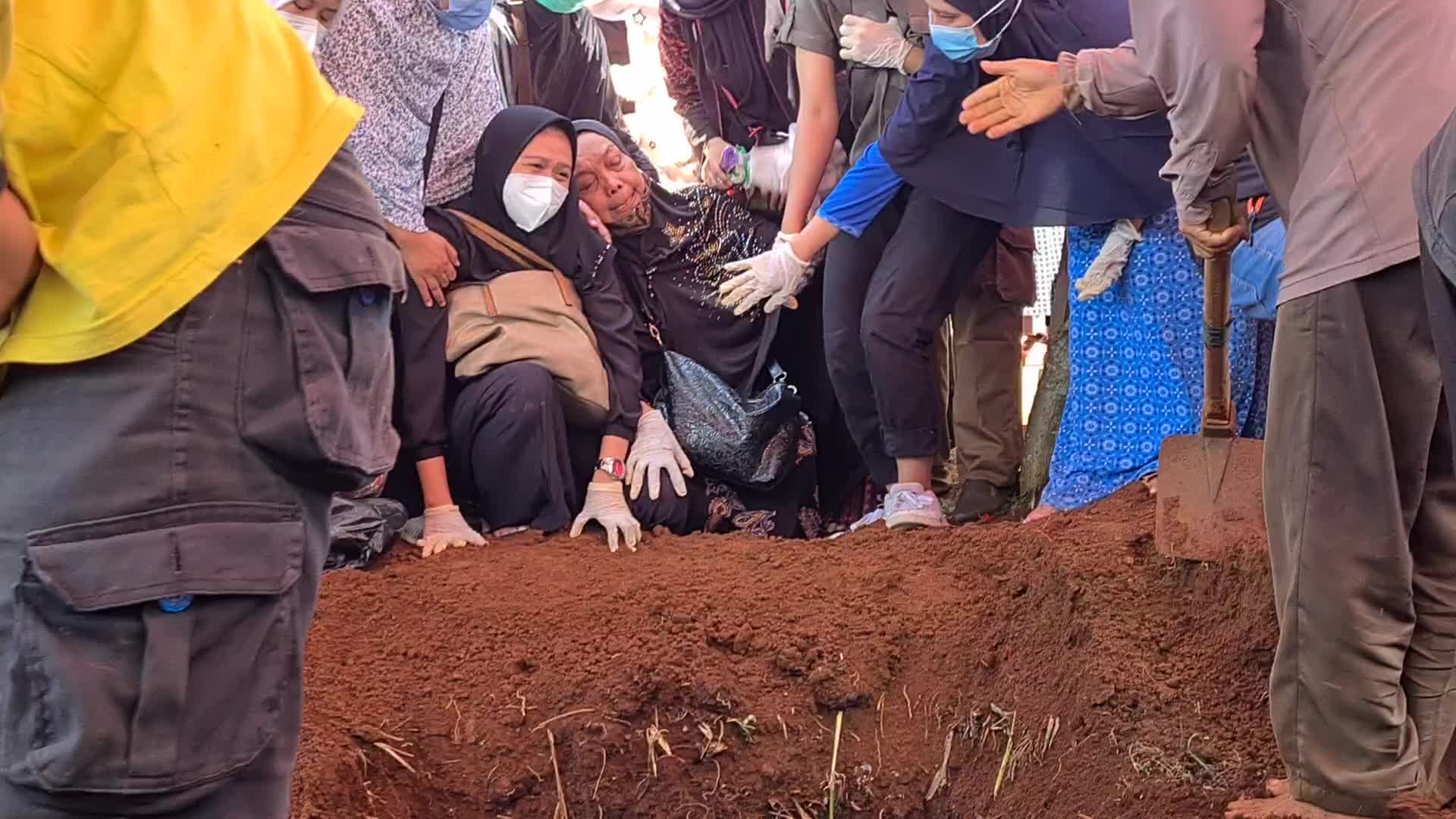 Funeral Ceremony Of The Victims Crashed Sriwijaya Air SJ182