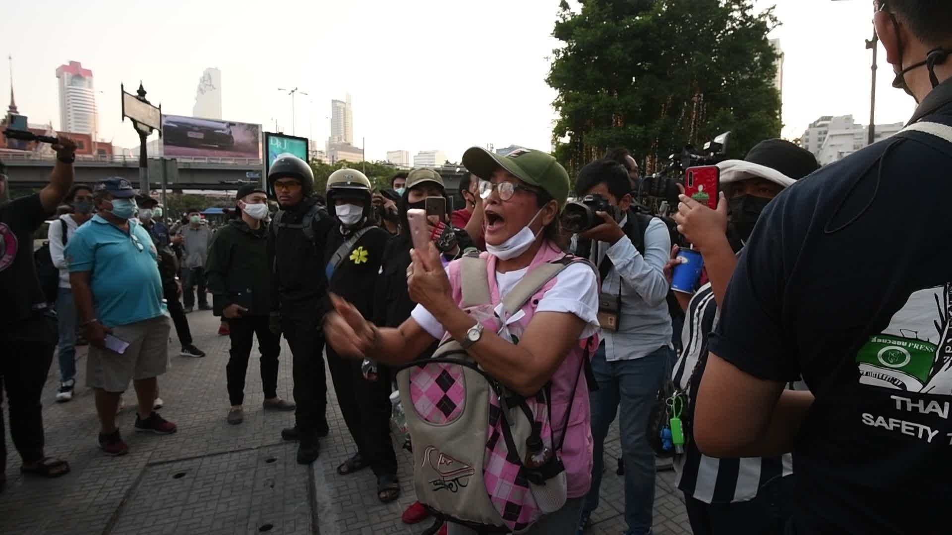 Monarchy Reform Activists Protest In Bangkok
