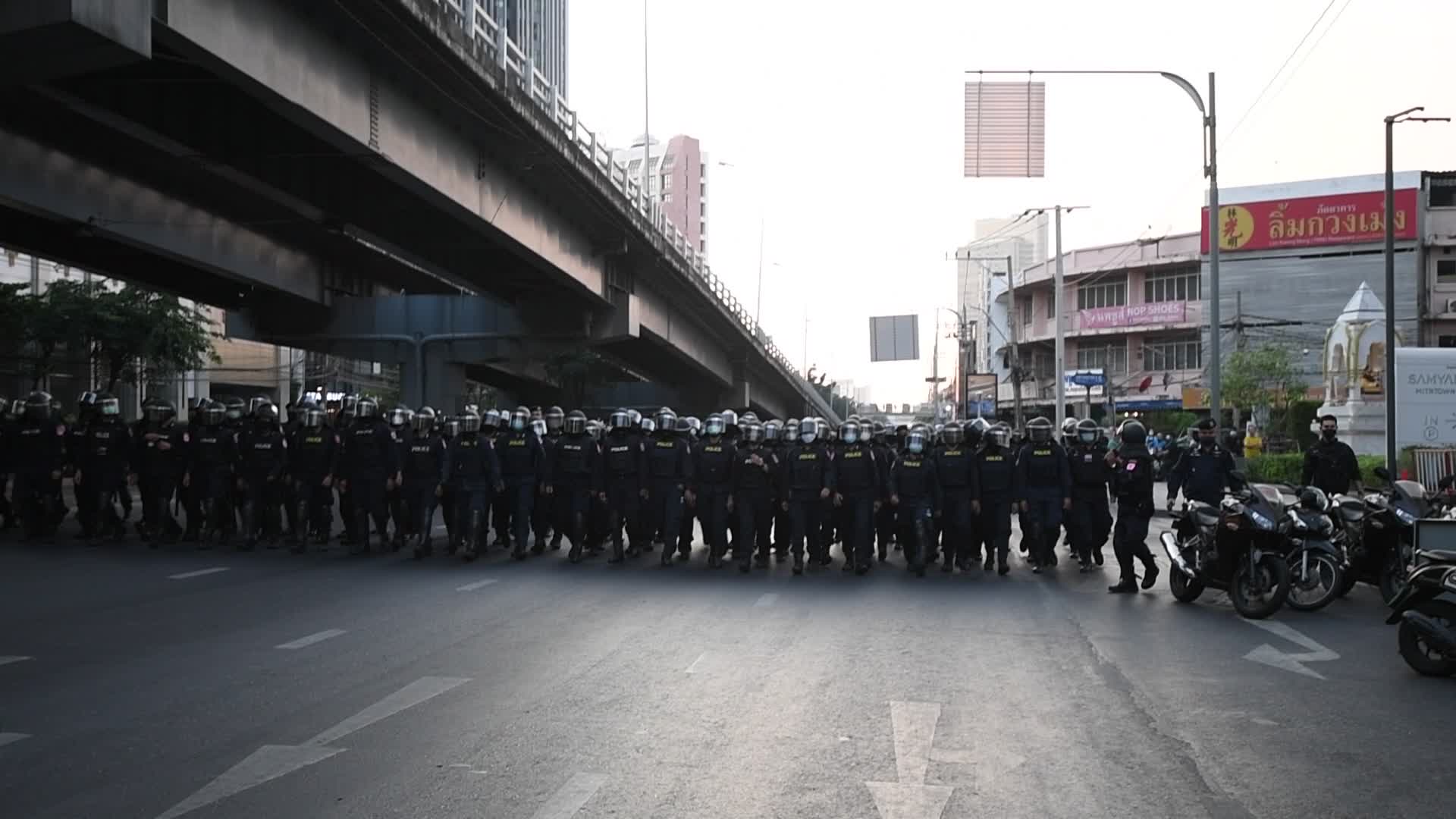 Monarchy Reform Activists Protest In Bangkok