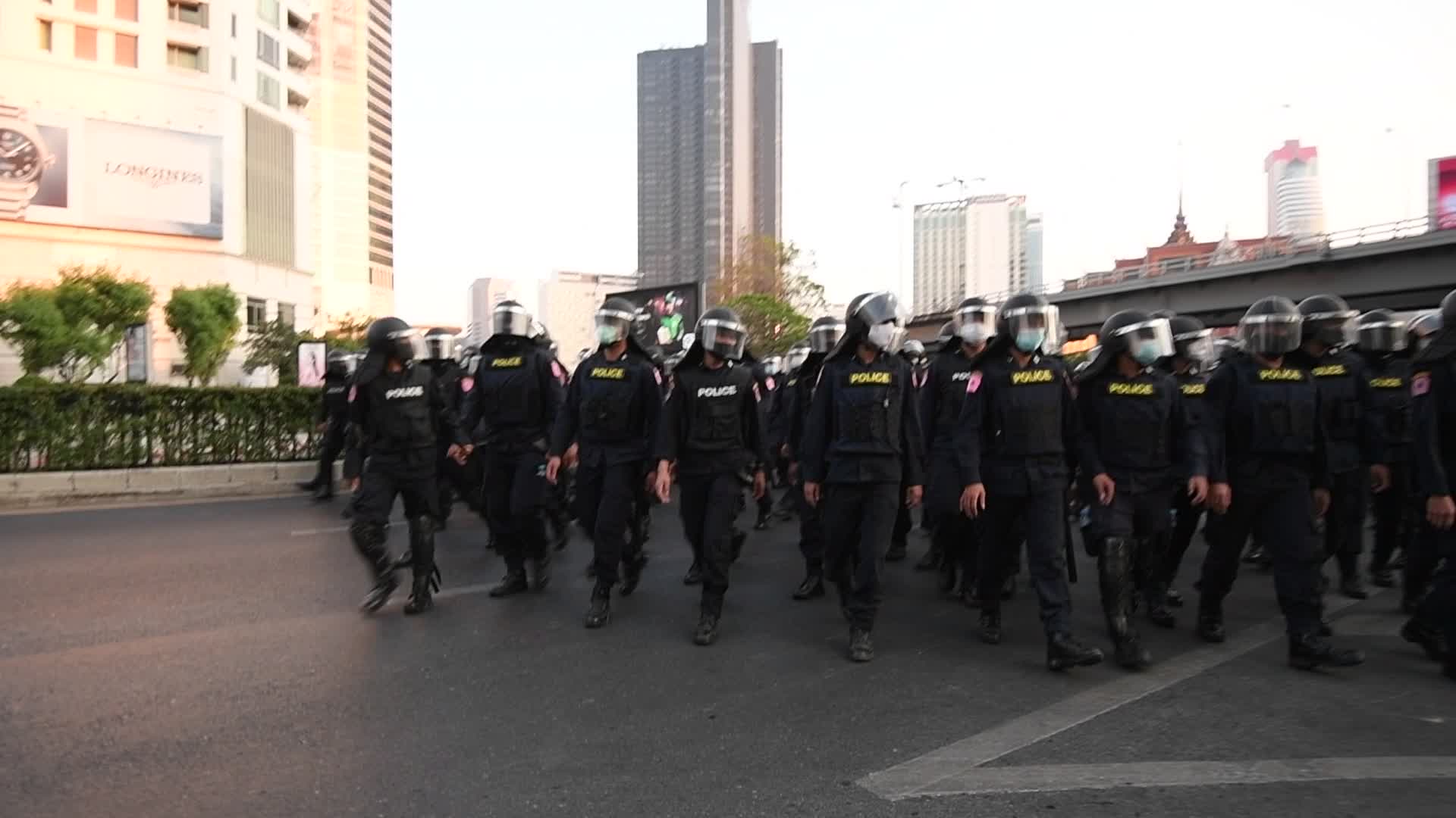 Monarchy Reform Activists Protest In Bangkok