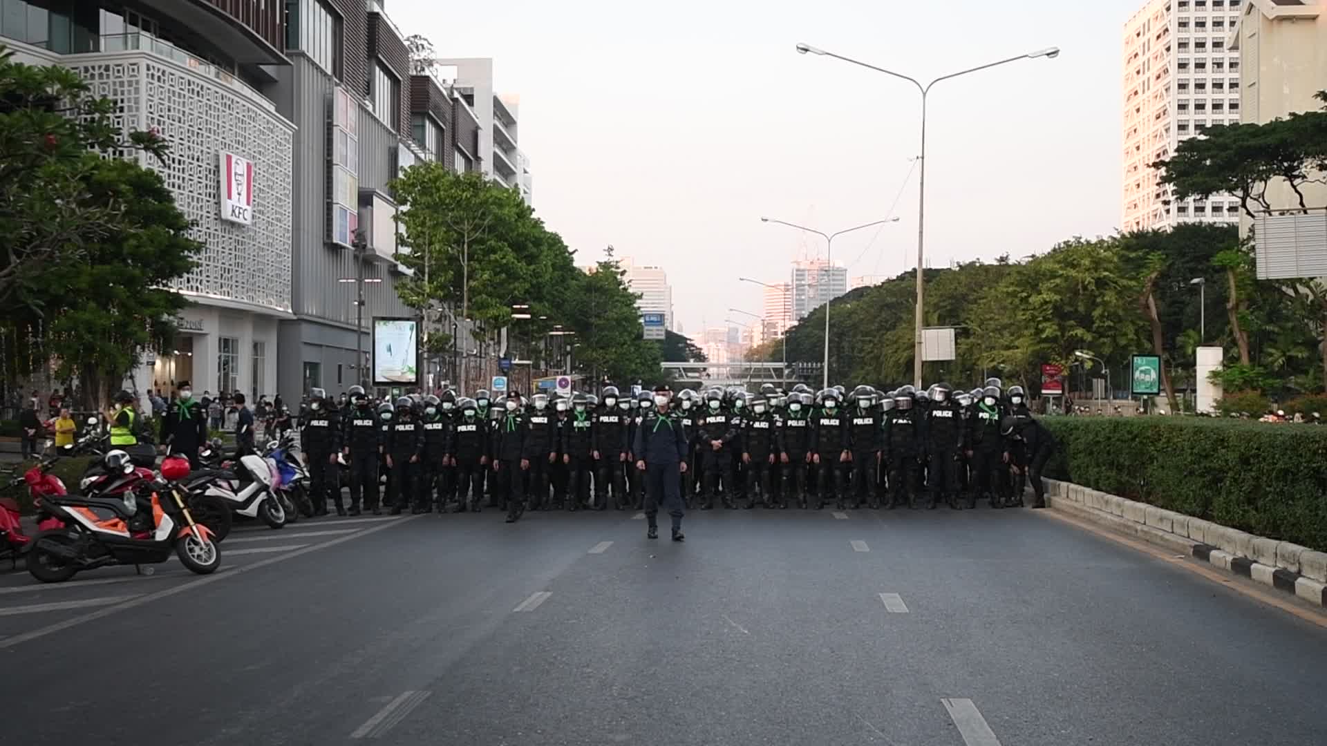 Monarchy Reform Activists Protest In Bangkok