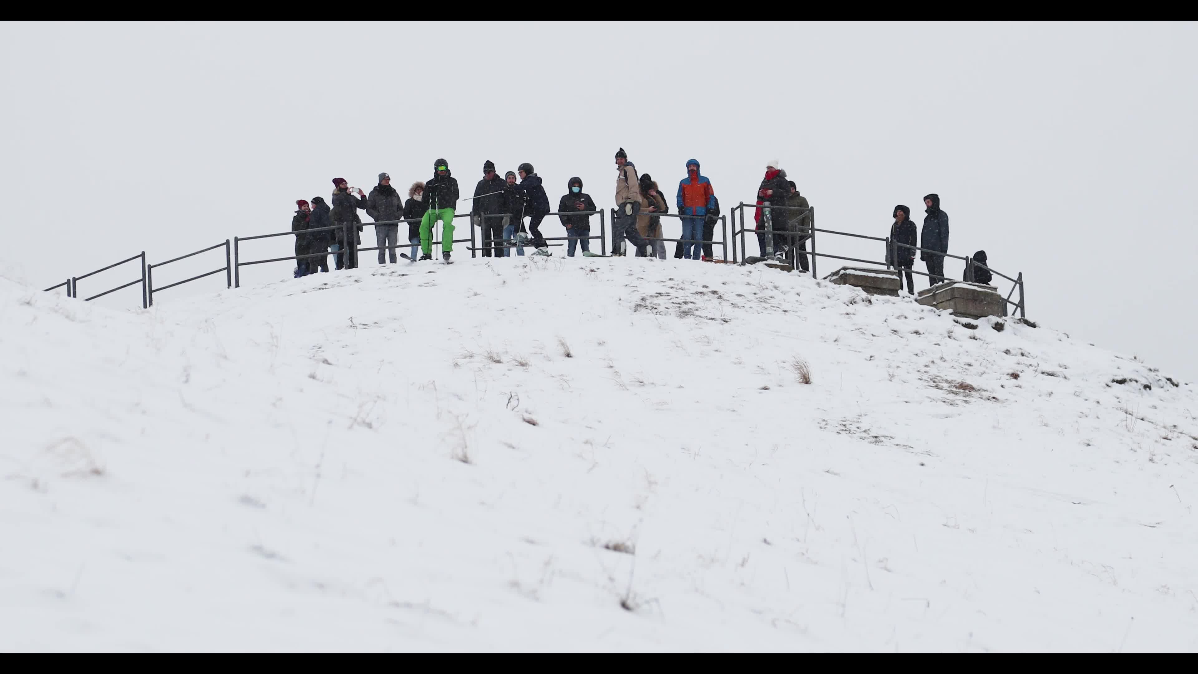 People gather in the Olympic Park amid the pandemic
