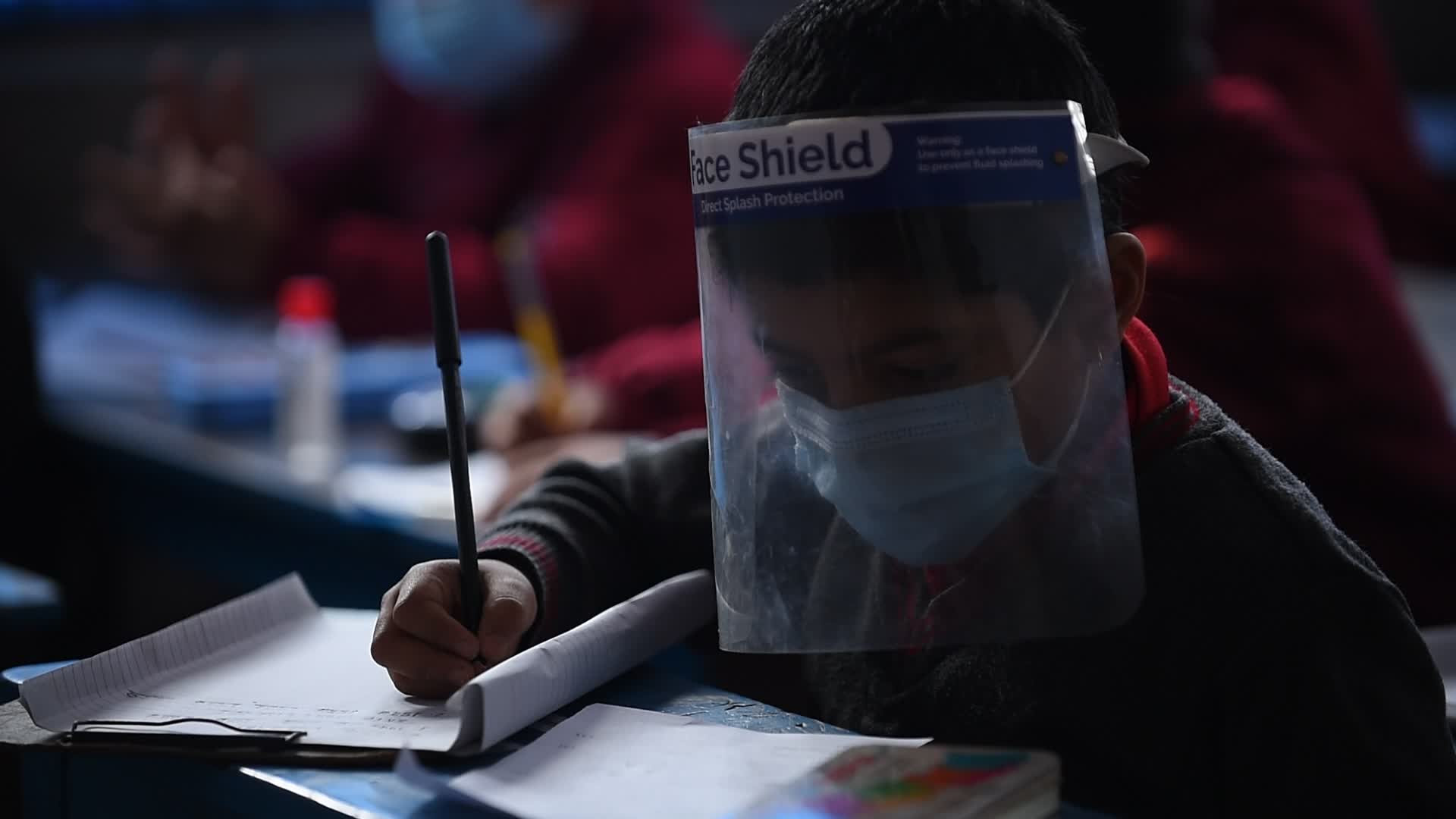 School resume its classes in Kathmandu after nine months