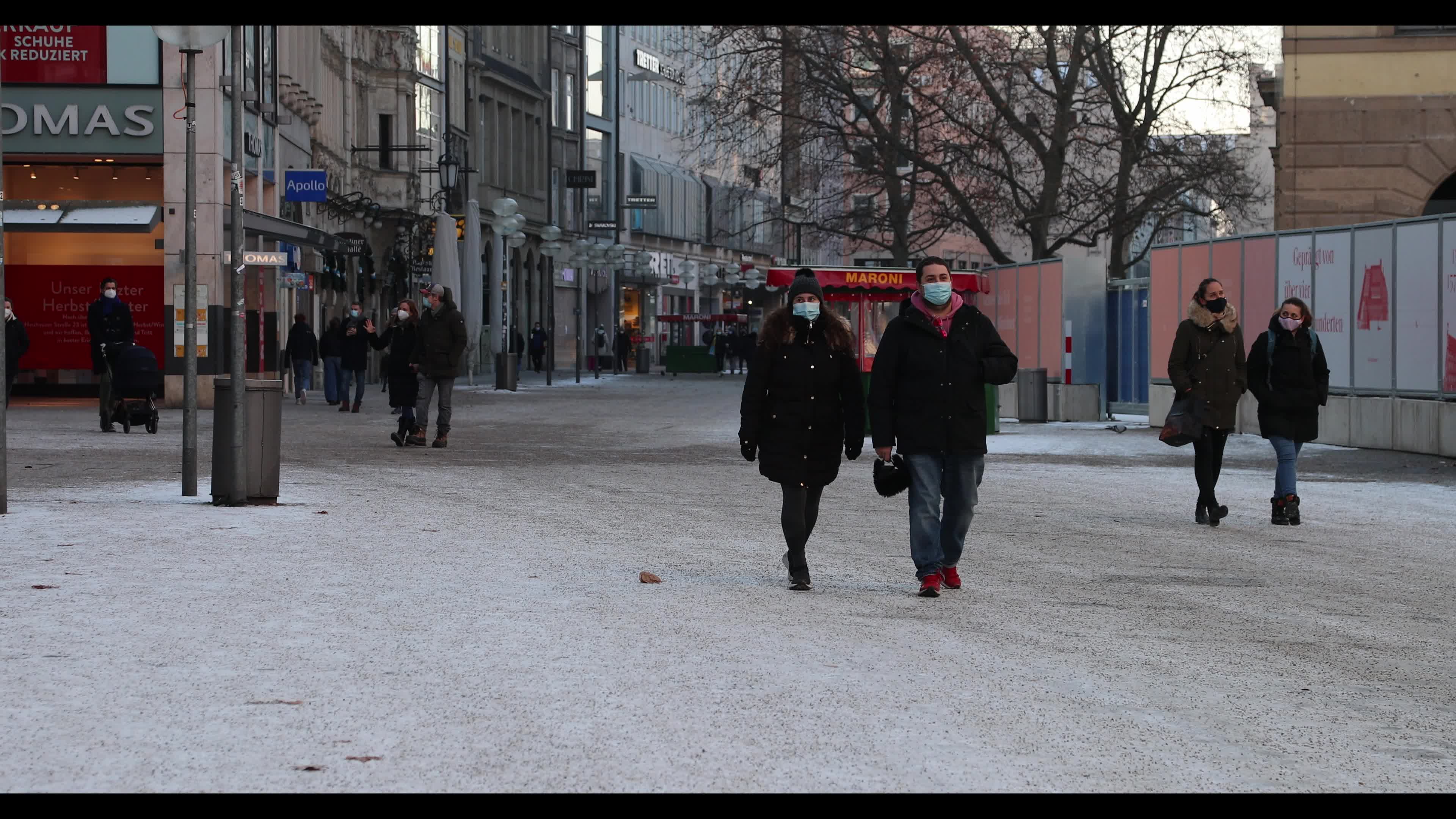 Coronavirus lockdown in Munich, Germany