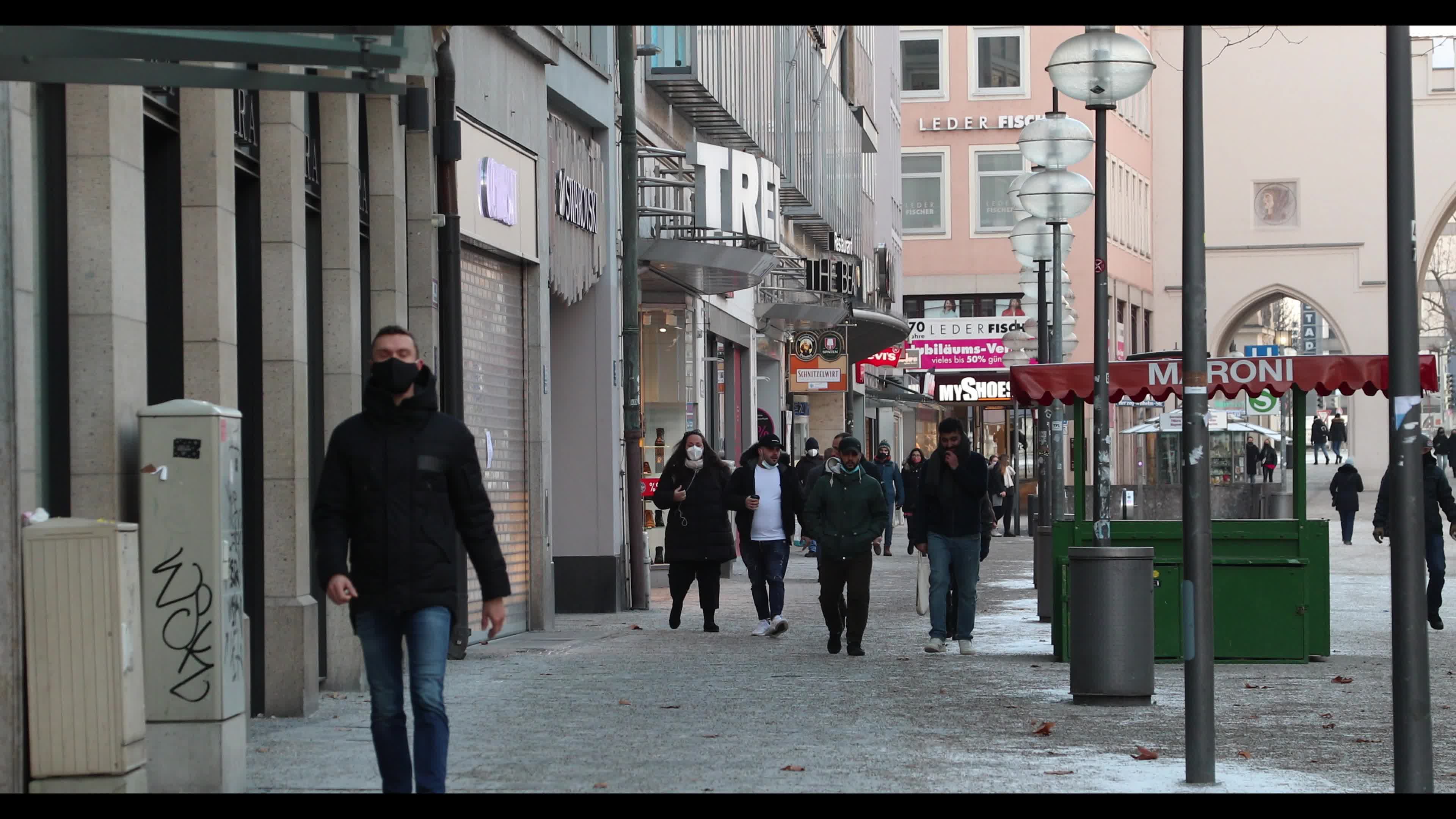 Coronavirus lockdown in Munich, Germany