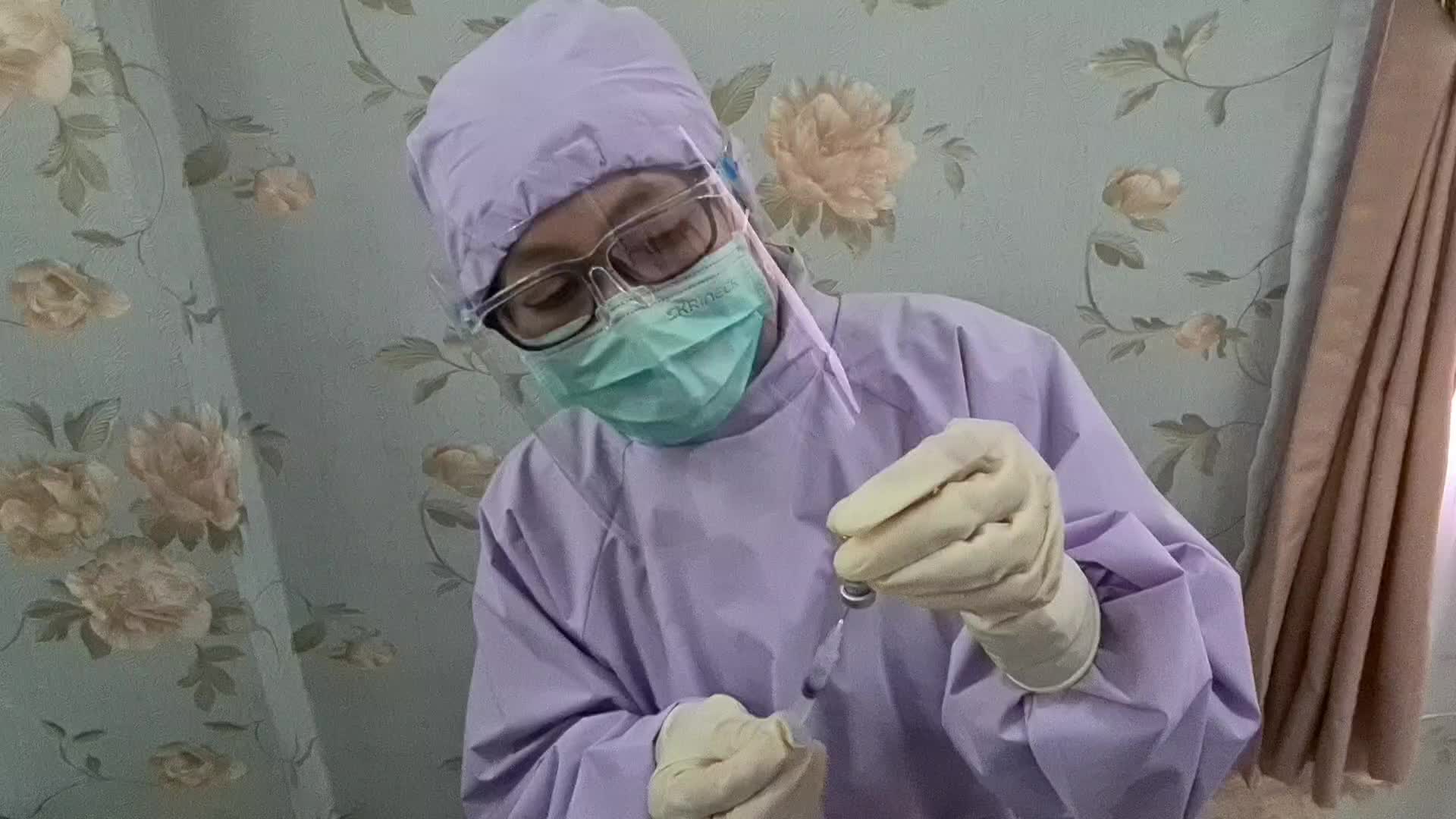 Coronavirus Vaccination In Indonesia
