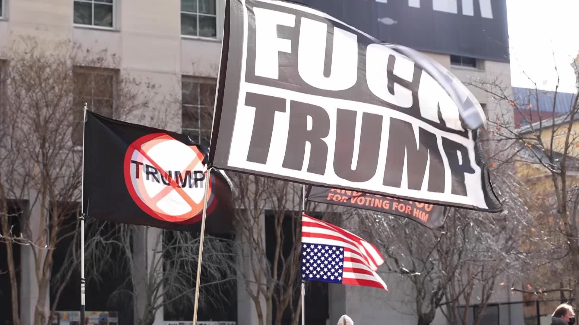 Extraordinary security measures in place in Washington ahead of inauguration of Joe Biden