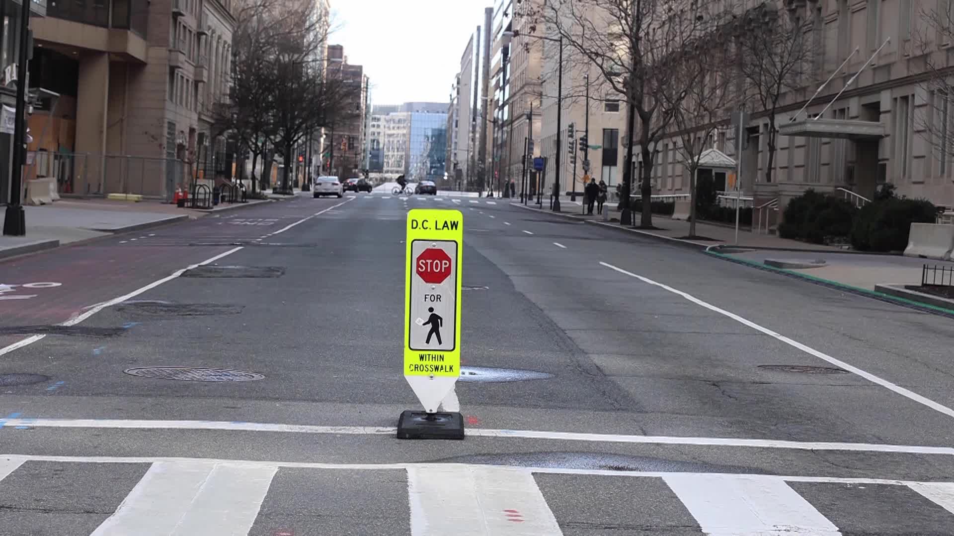 Extraordinary security measures in place in Washington ahead of inauguration of Joe Biden