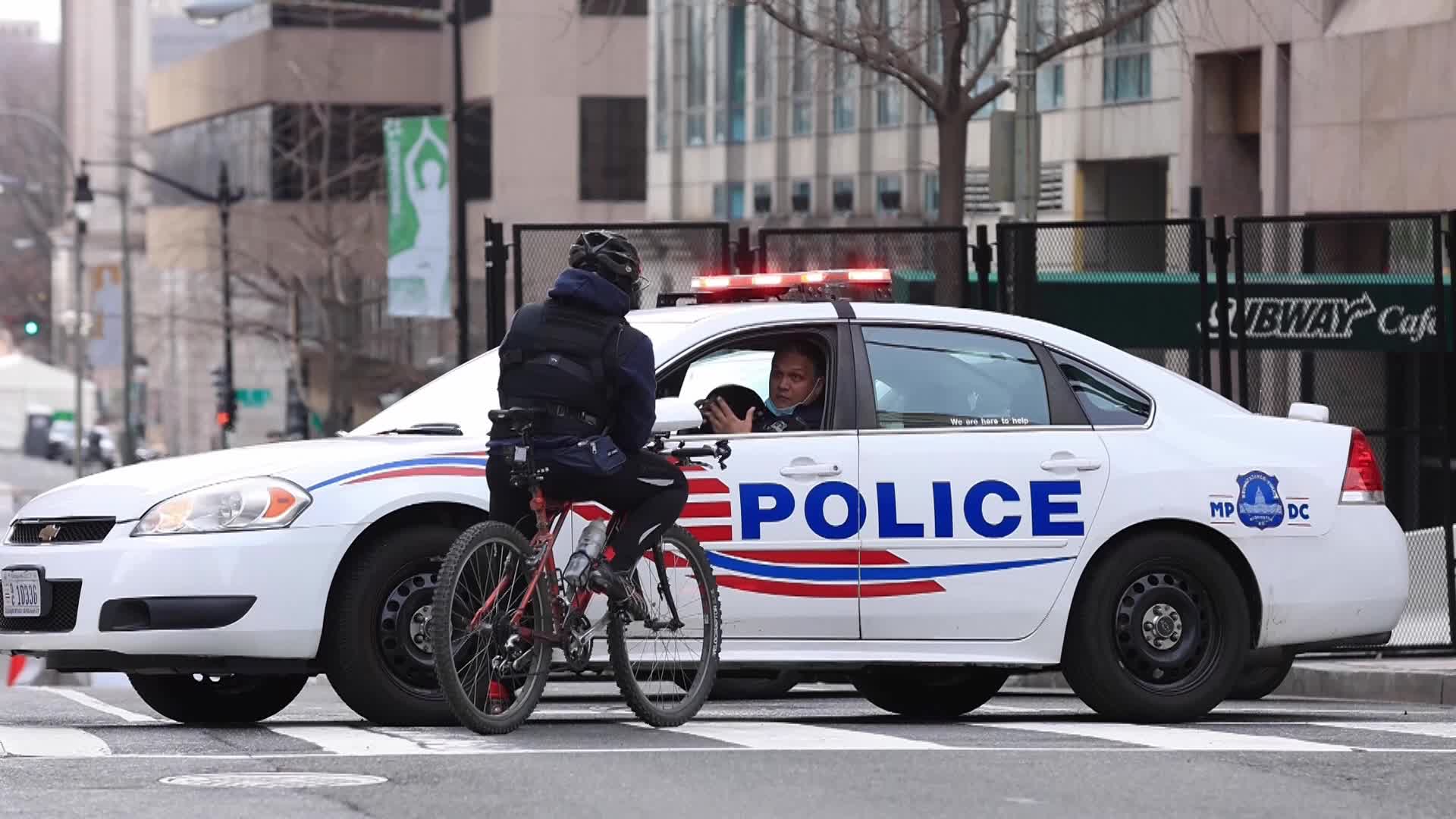 Extraordinary security measures in place in Washington ahead of inauguration of Joe Biden
