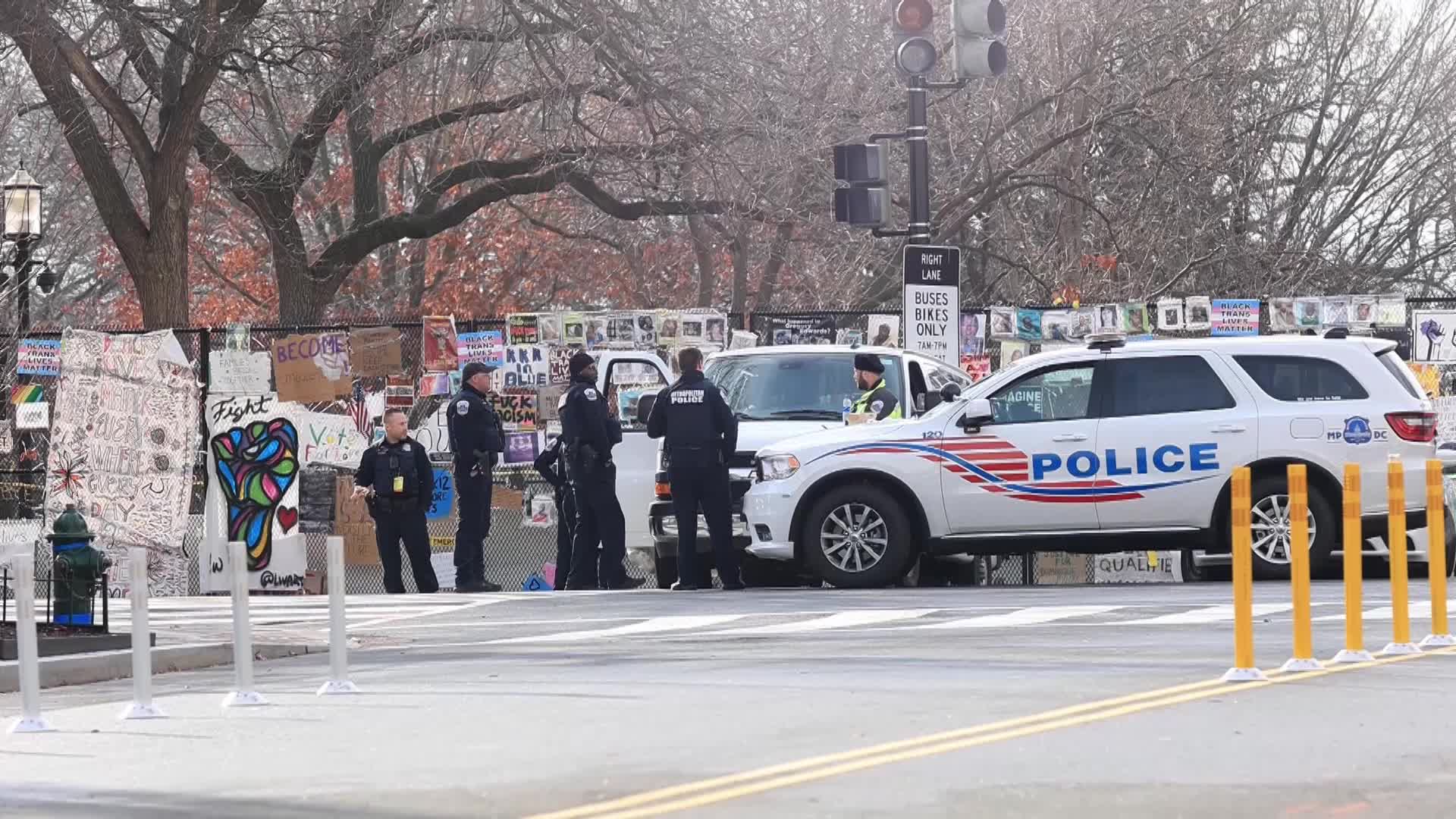 Extraordinary security measures in place in Washington ahead of inauguration of Joe Biden