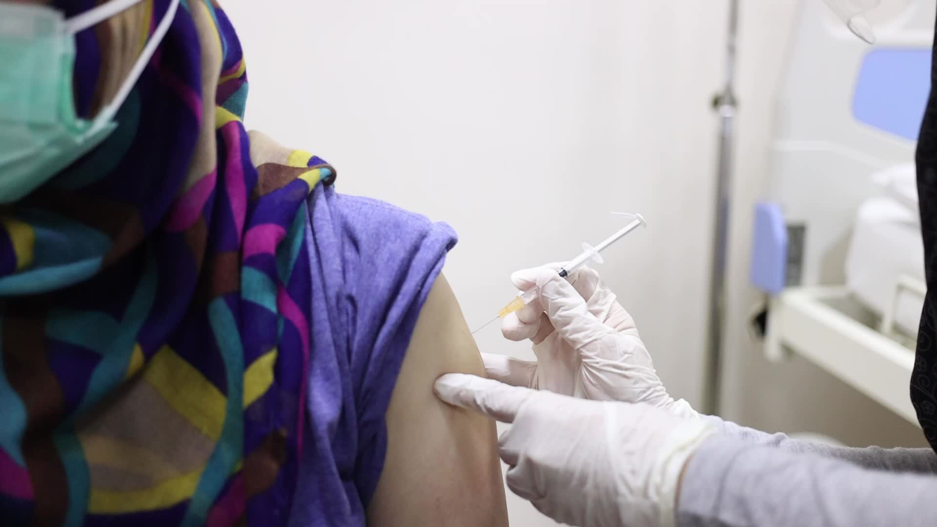 Indonesia's First Phase COVID-19 Vaccination