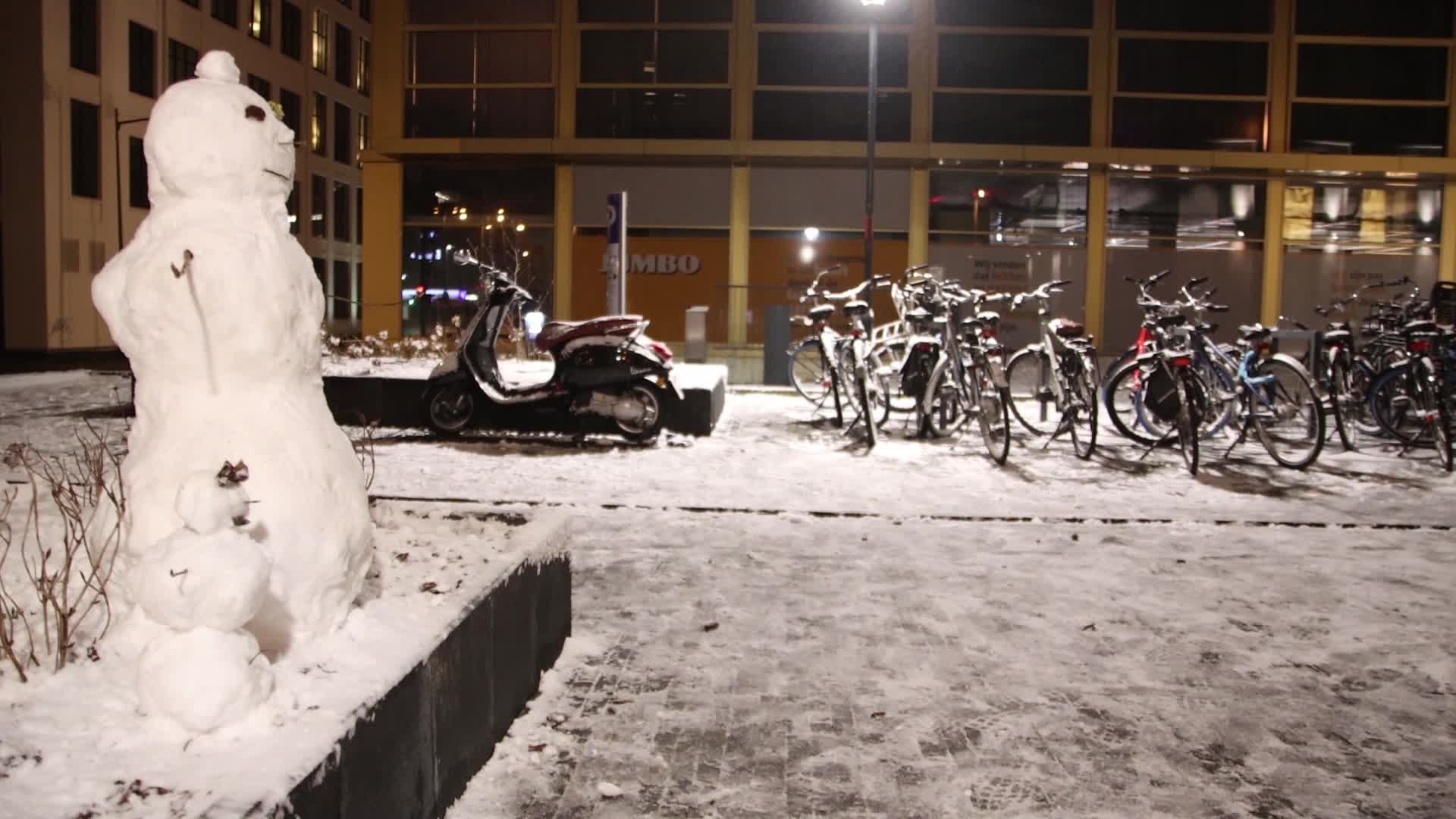 Snow In The Netherlands