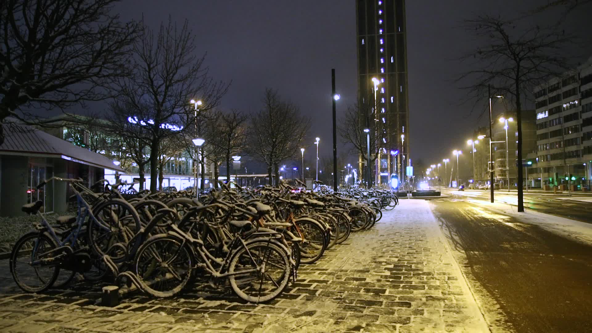Snow In The Netherlands