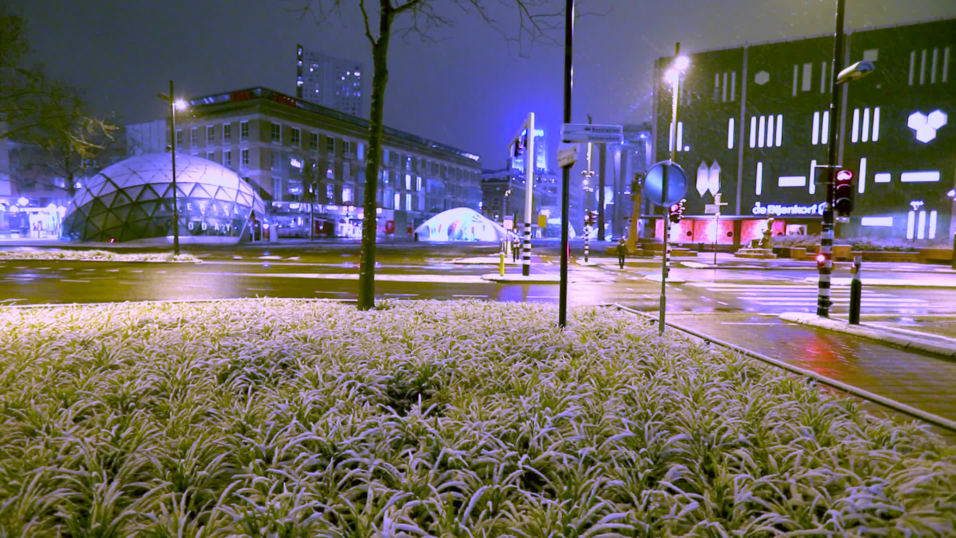 Snow In The Netherlands