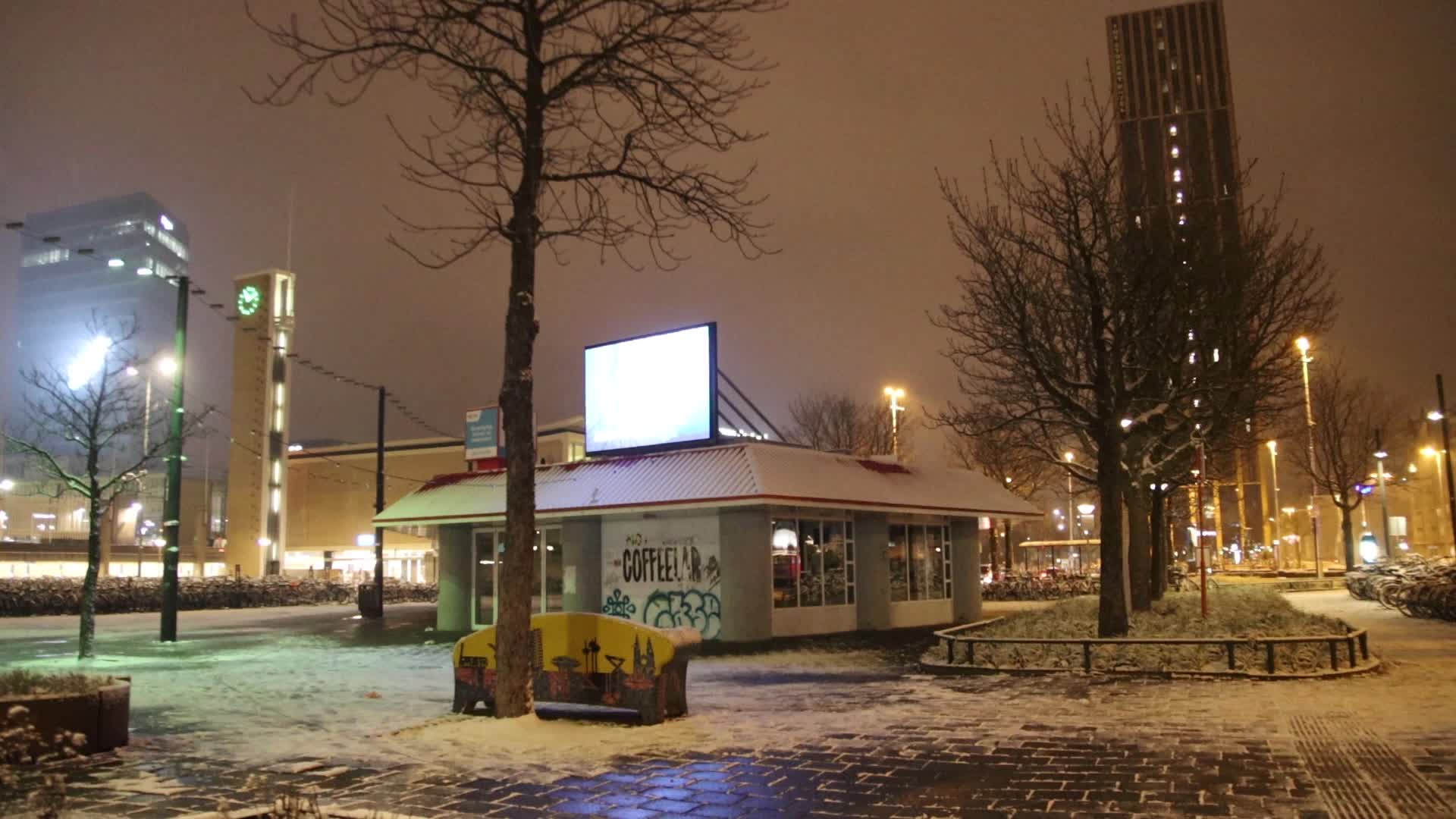 Snow In The Netherlands
