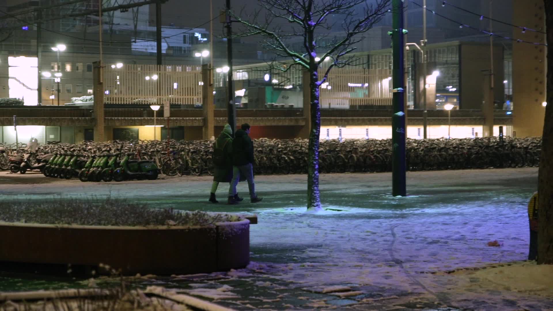 Snow In The Netherlands