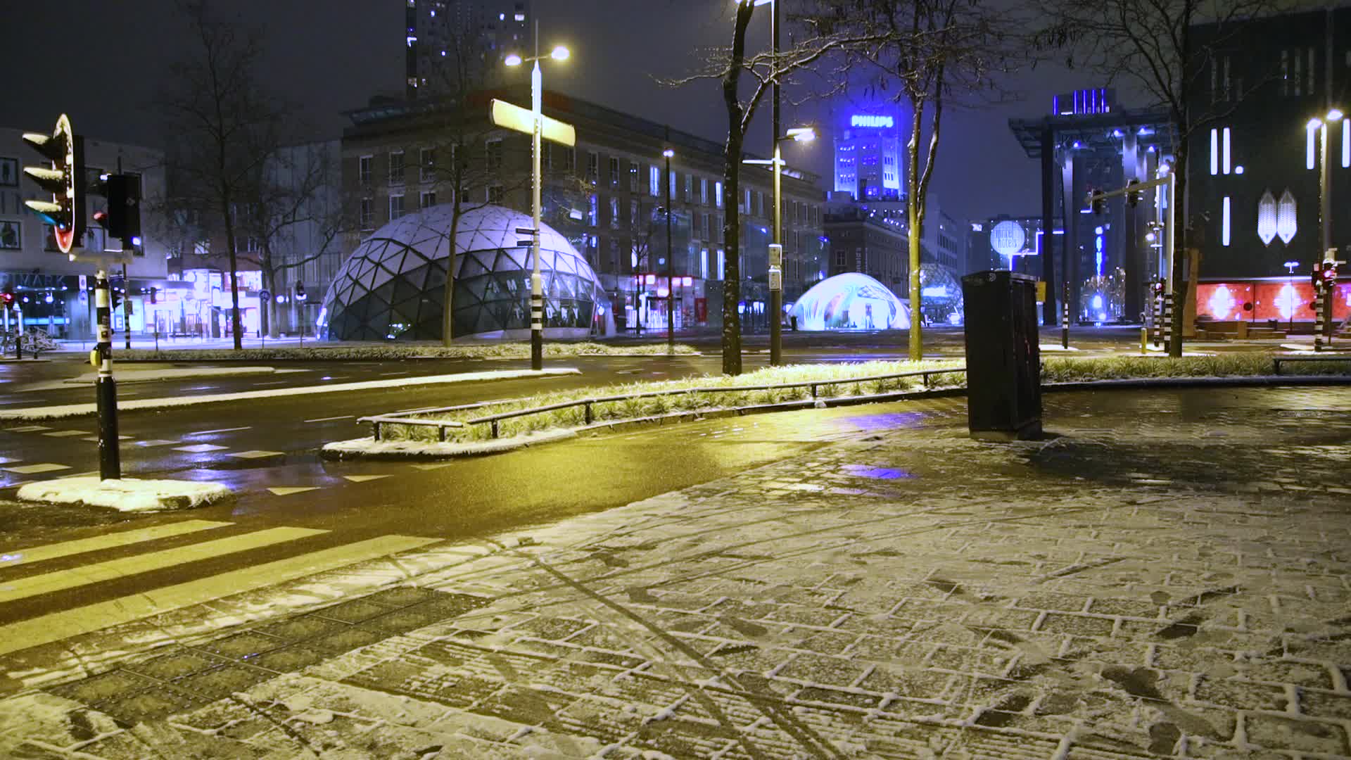 Snow In The Netherlands