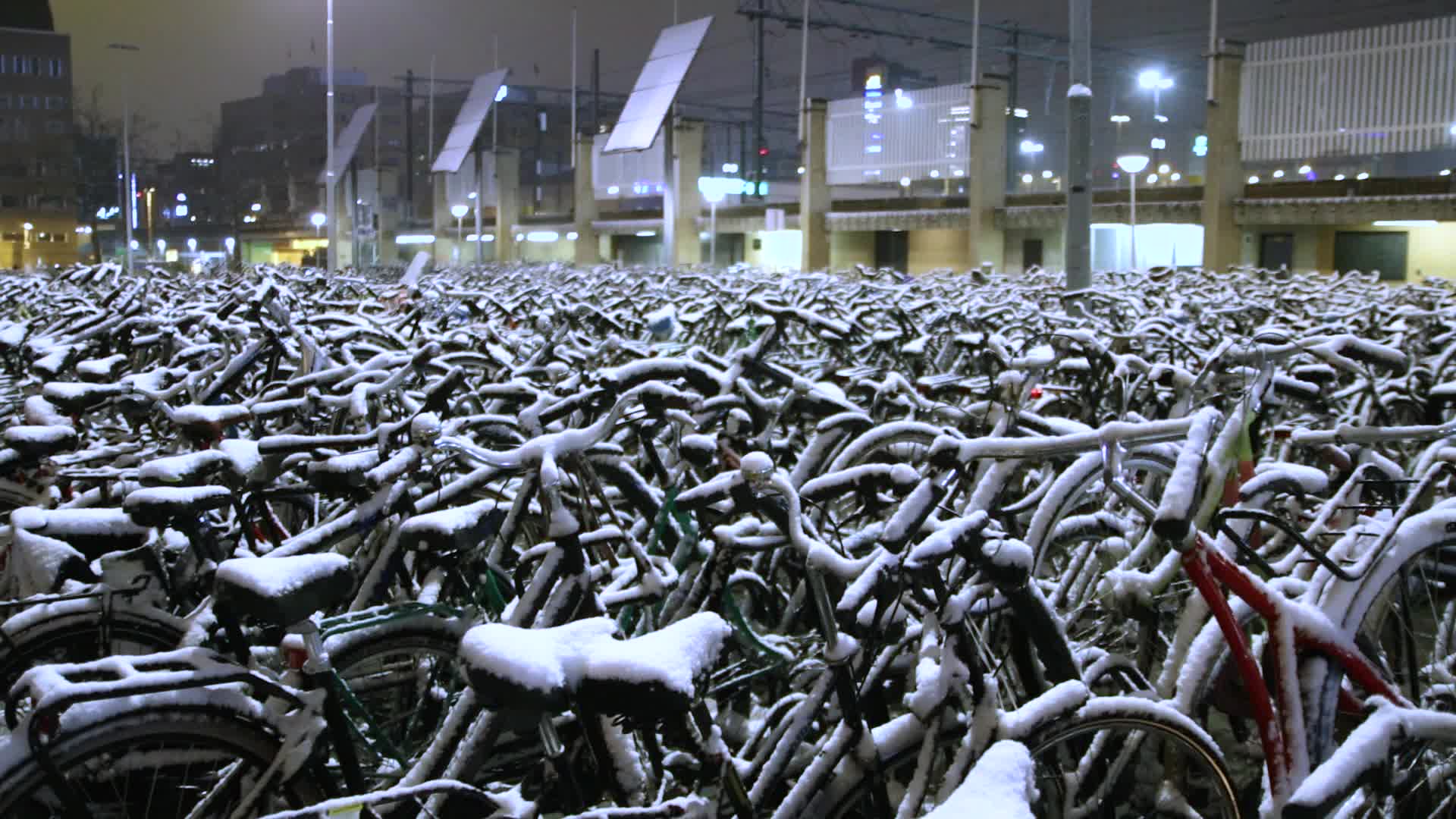 Snow In The Netherlands