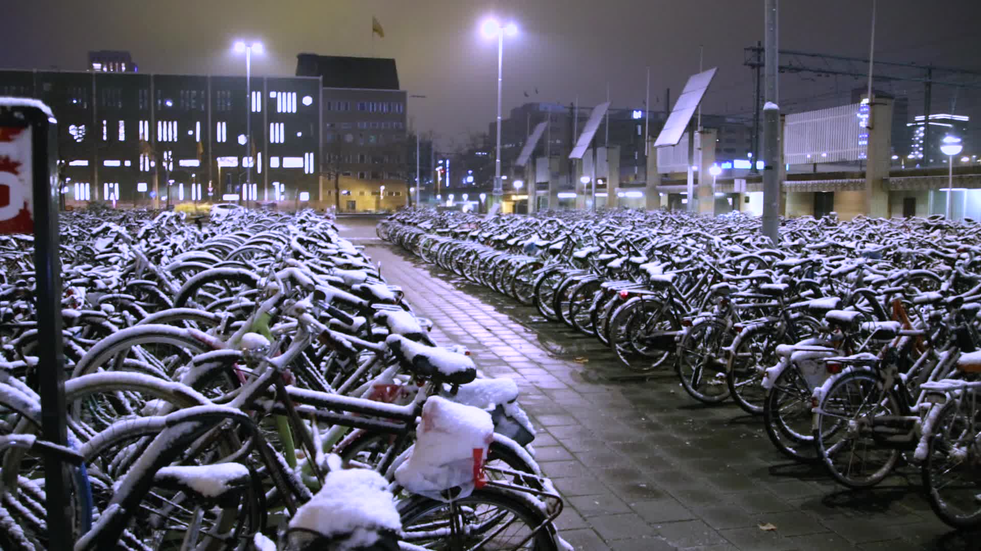 Snow In The Netherlands