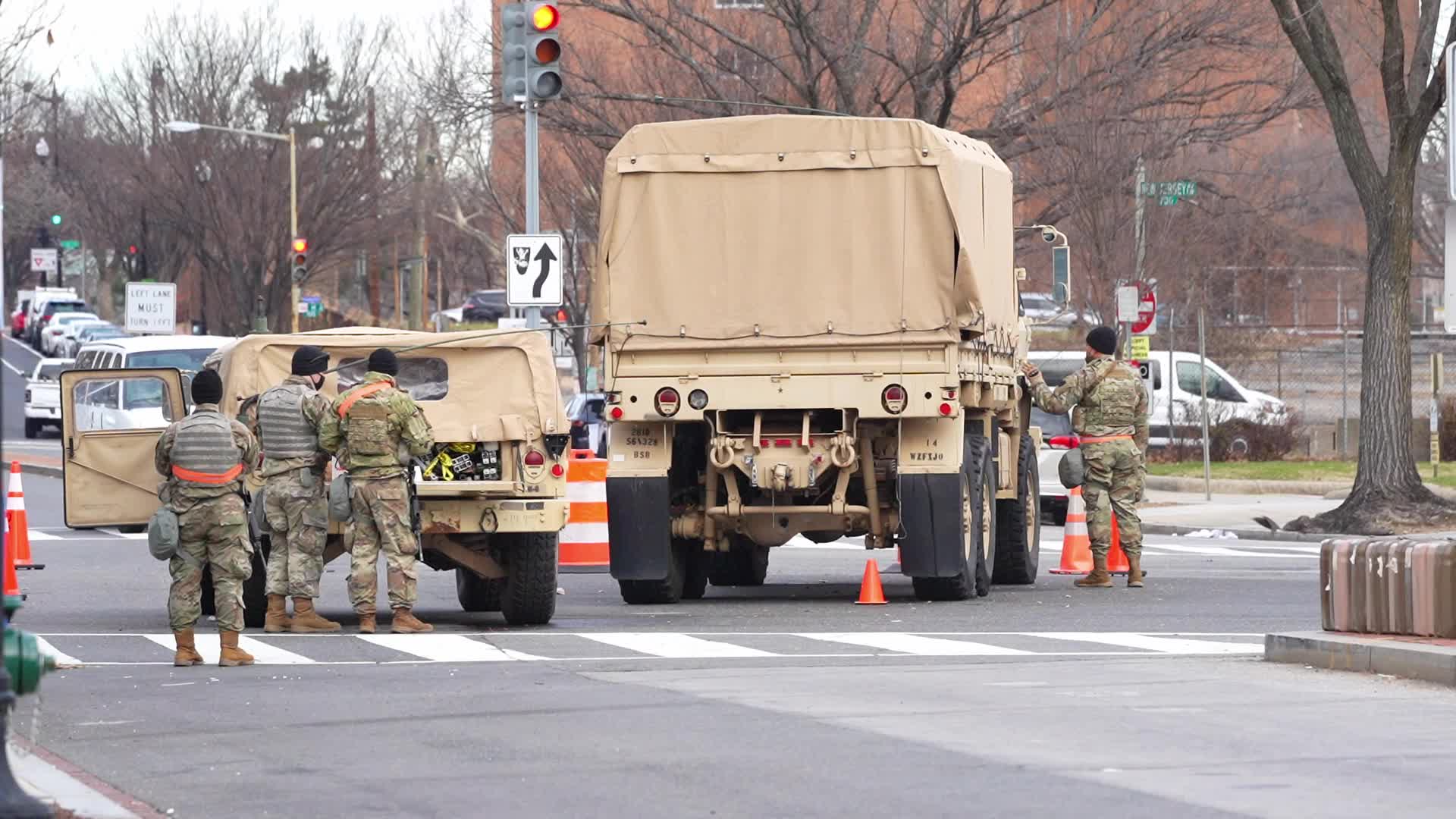 Protests expected in Washington DC ahead of BIden inaguration