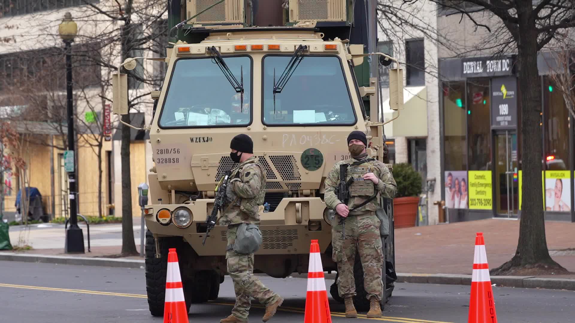 Protests expected in Washington DC ahead of BIden inaguration