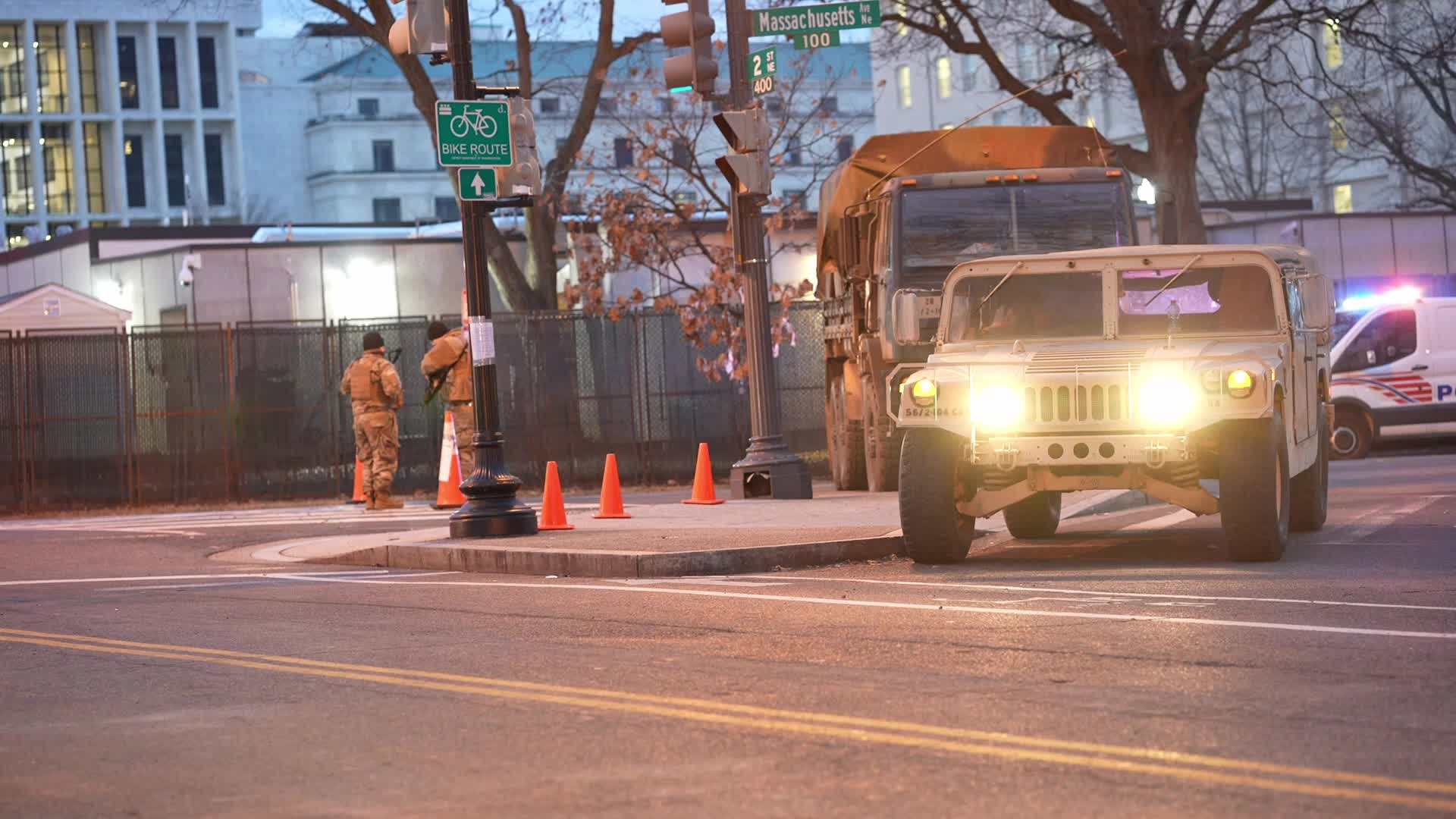 Protests expected in Washington DC ahead of BIden inaguration