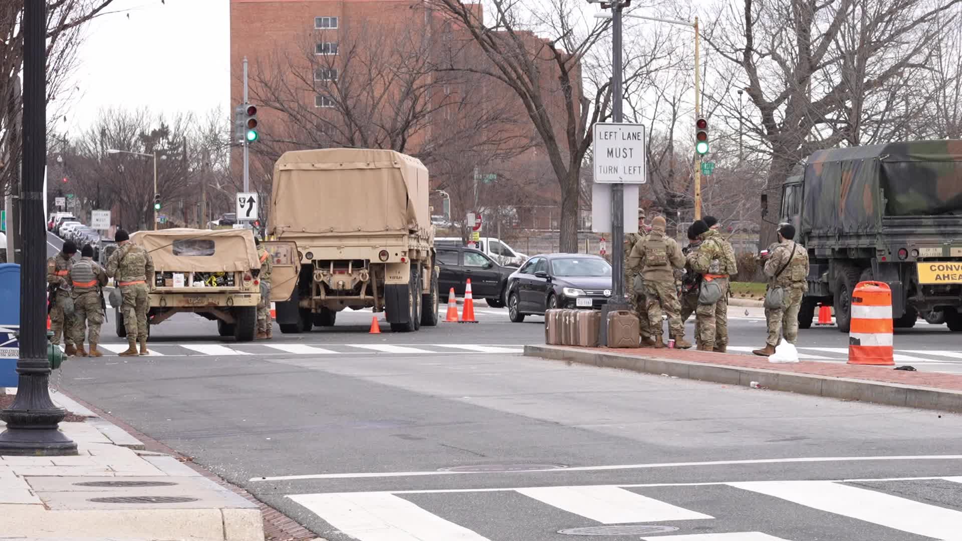 Protests expected in Washington DC ahead of BIden inaguration