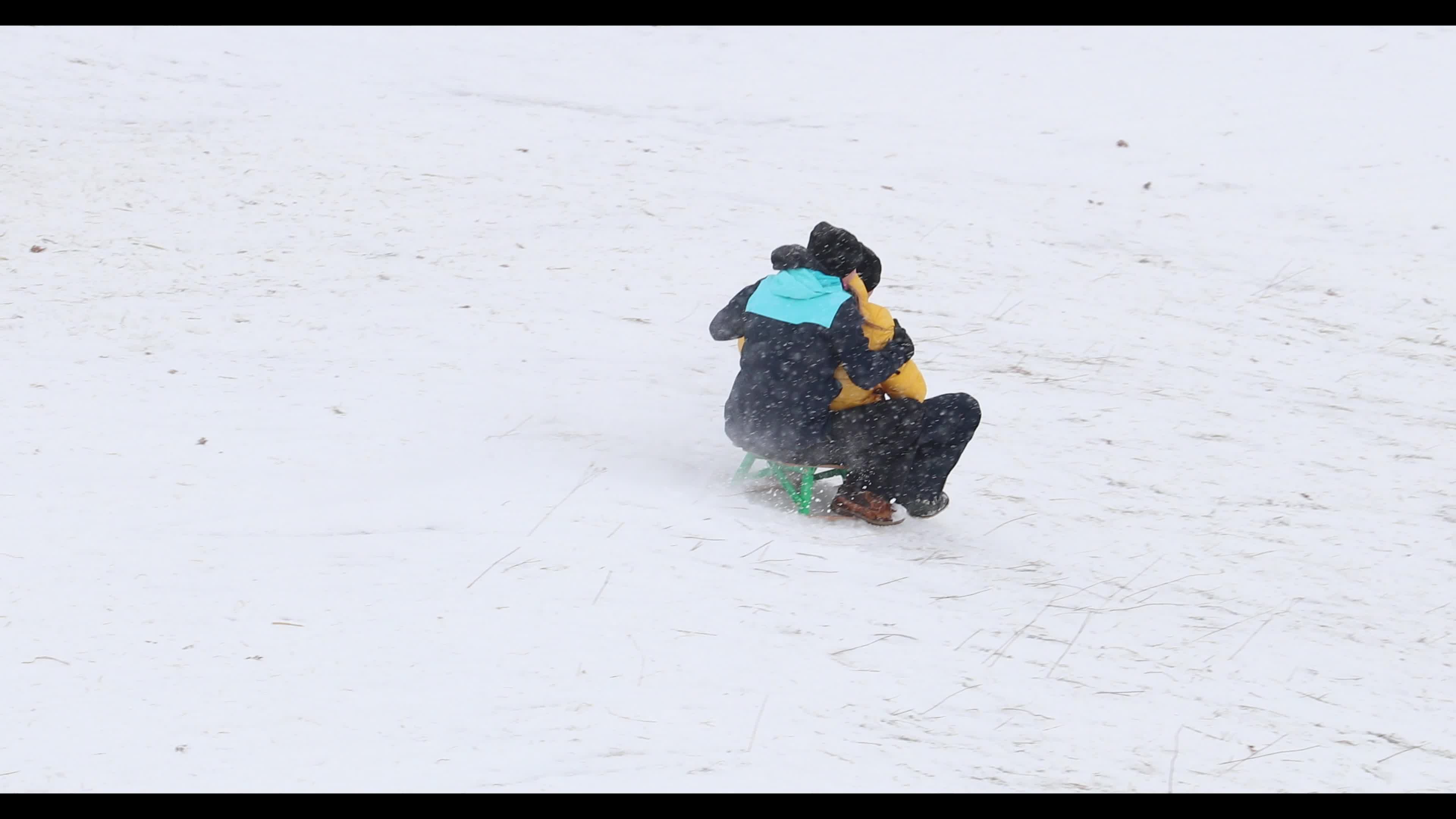 People enjoy the winter and snow in Munich amid the Coronavirus pandemic