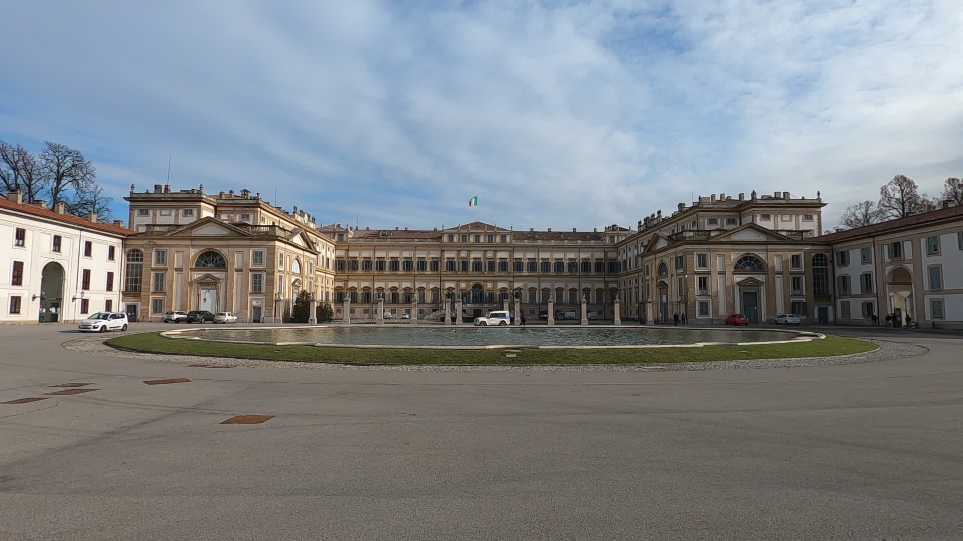 Villa Reale of Monza on the day of the return of the keys to Consorzio Pubblico