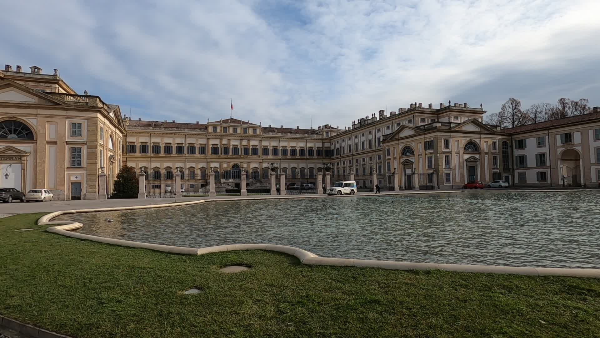 Villa Reale of Monza on the day of the return of the keys to Consorzio Pubblico