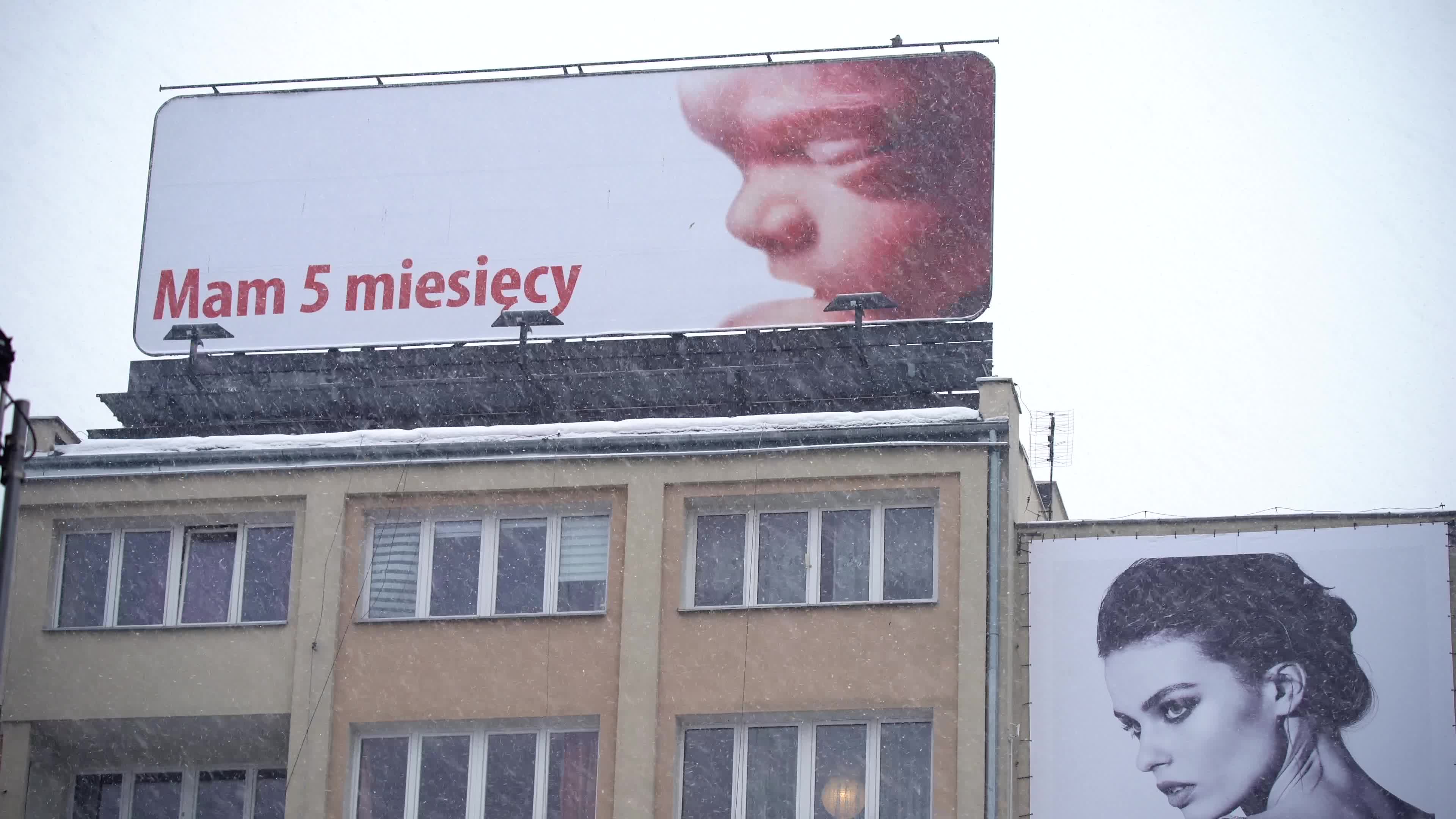 Poland anti-abortion advertising