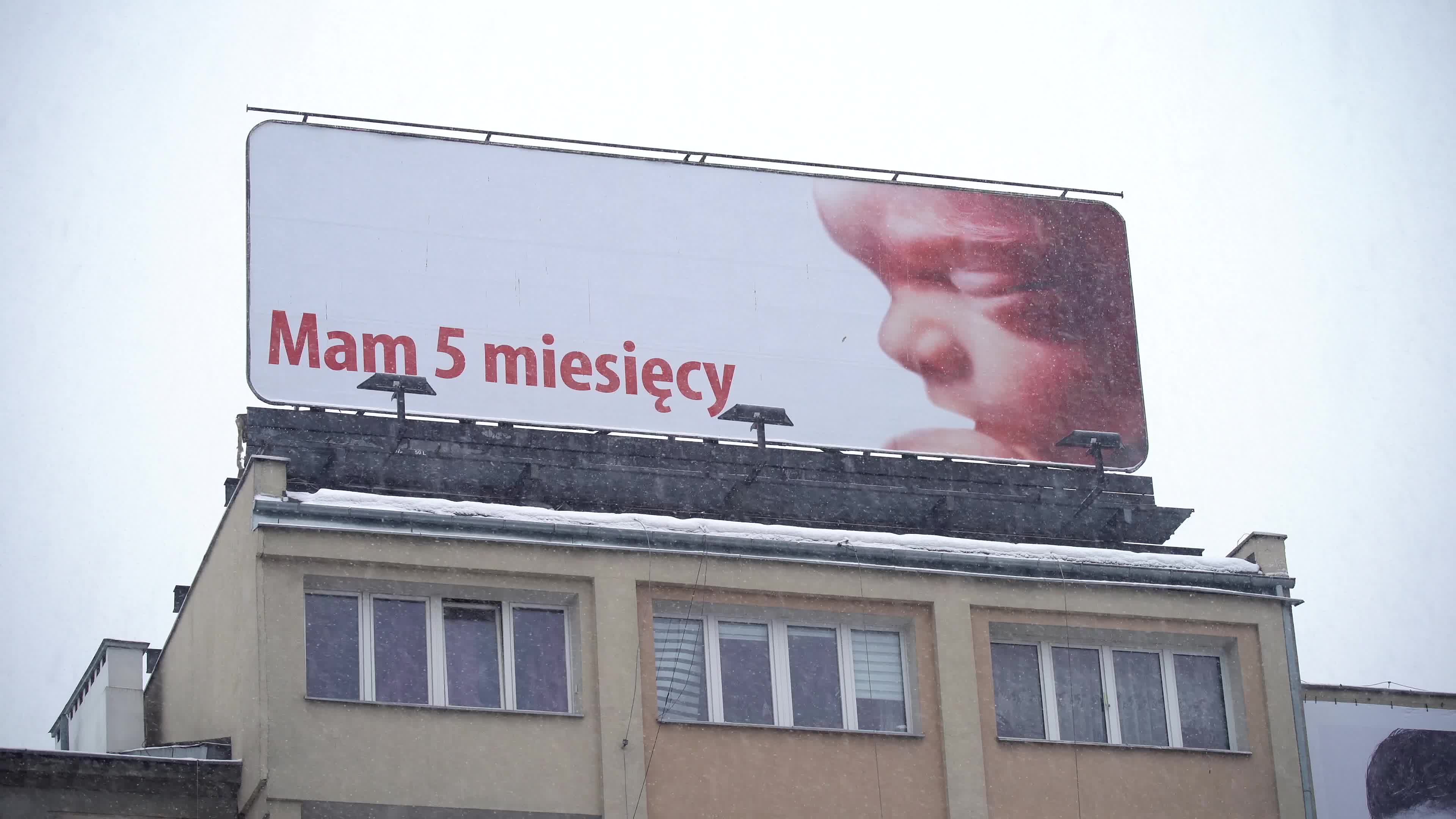 Poland anti-abortion advertising
