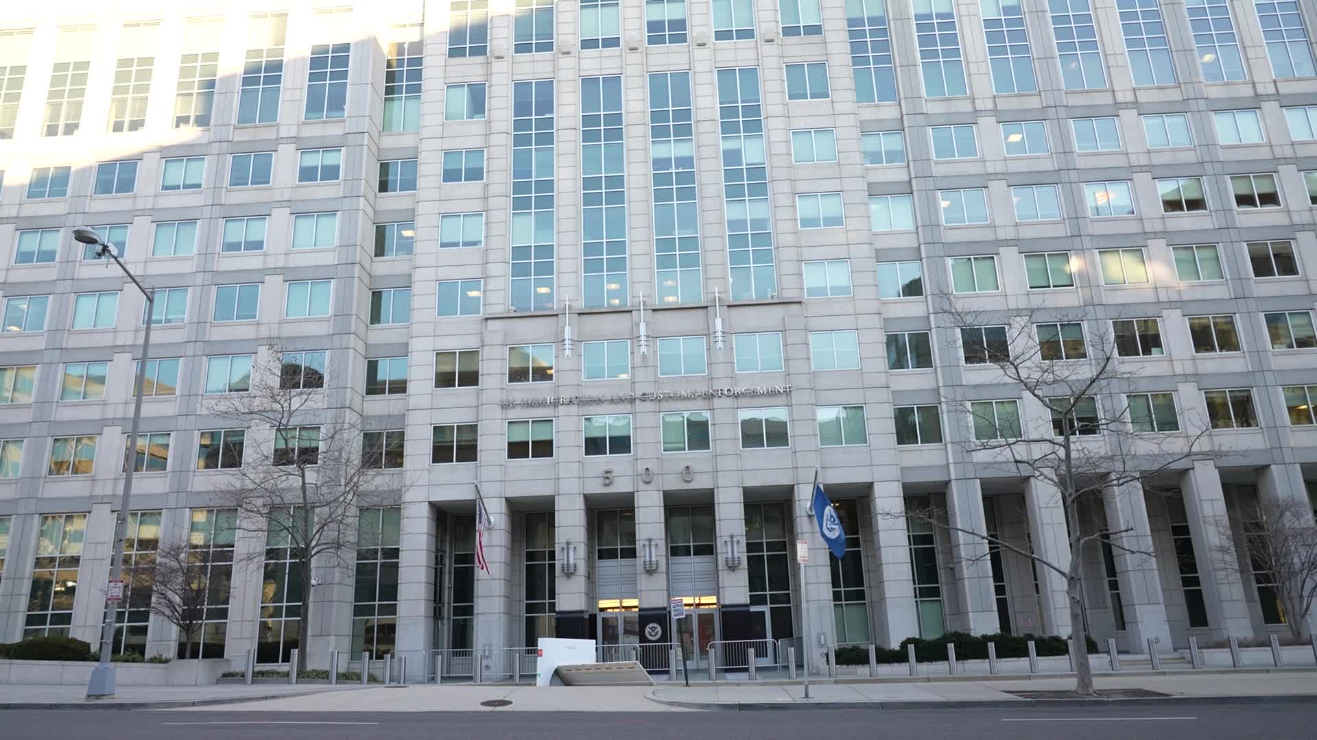 Immigration Customs and Enforcement Office in Washington DC & Department of Homeland Security