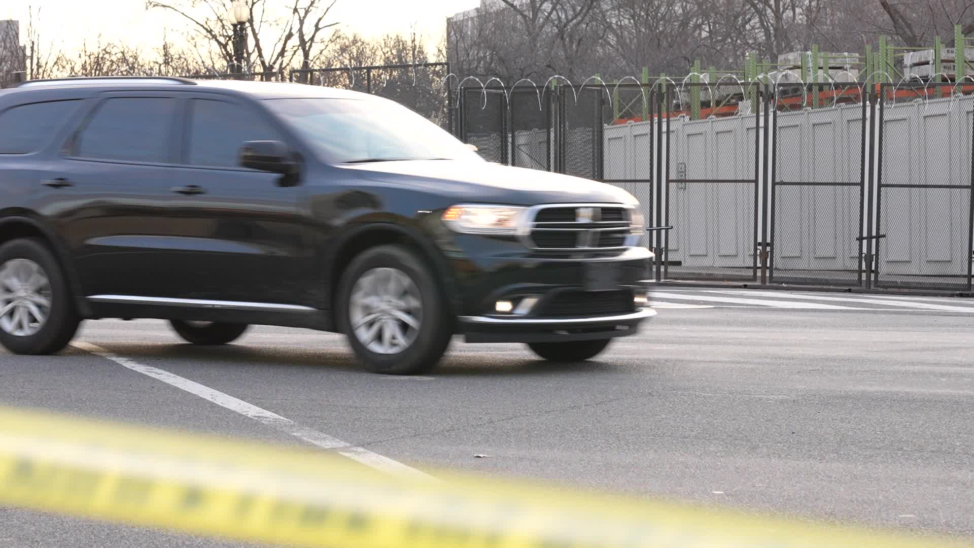 Security in Washington for the inauguration of Joe Biden