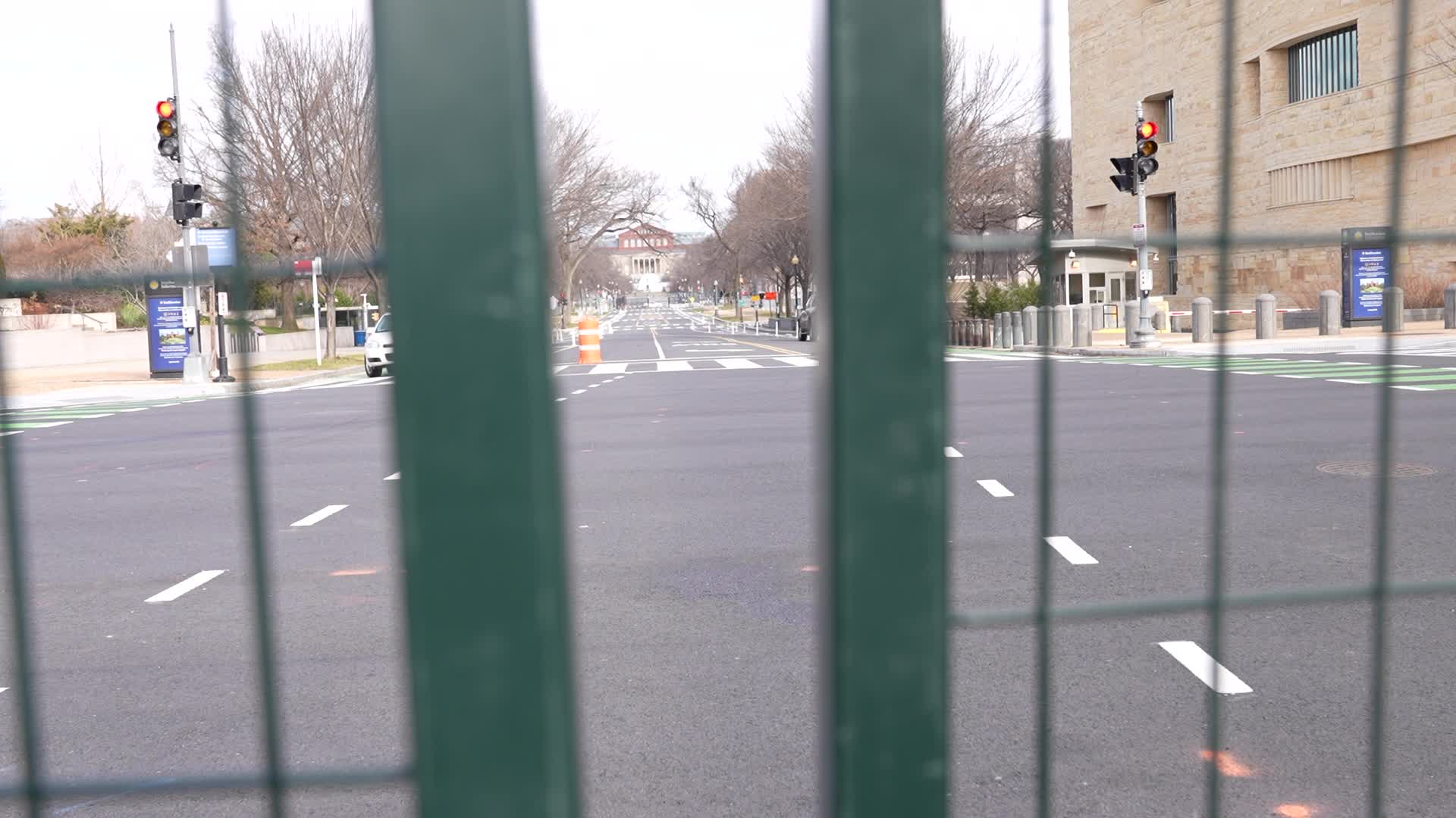 Security in Washington for the inauguration of Joe Biden