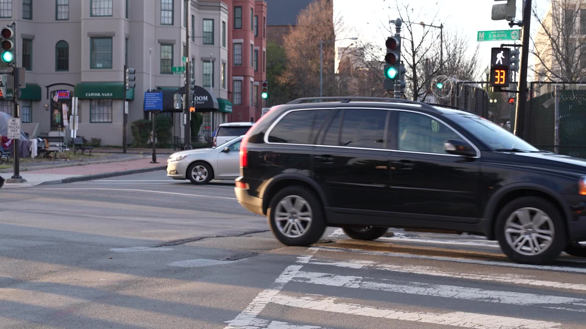 Security in Washington for the inauguration of Joe Biden