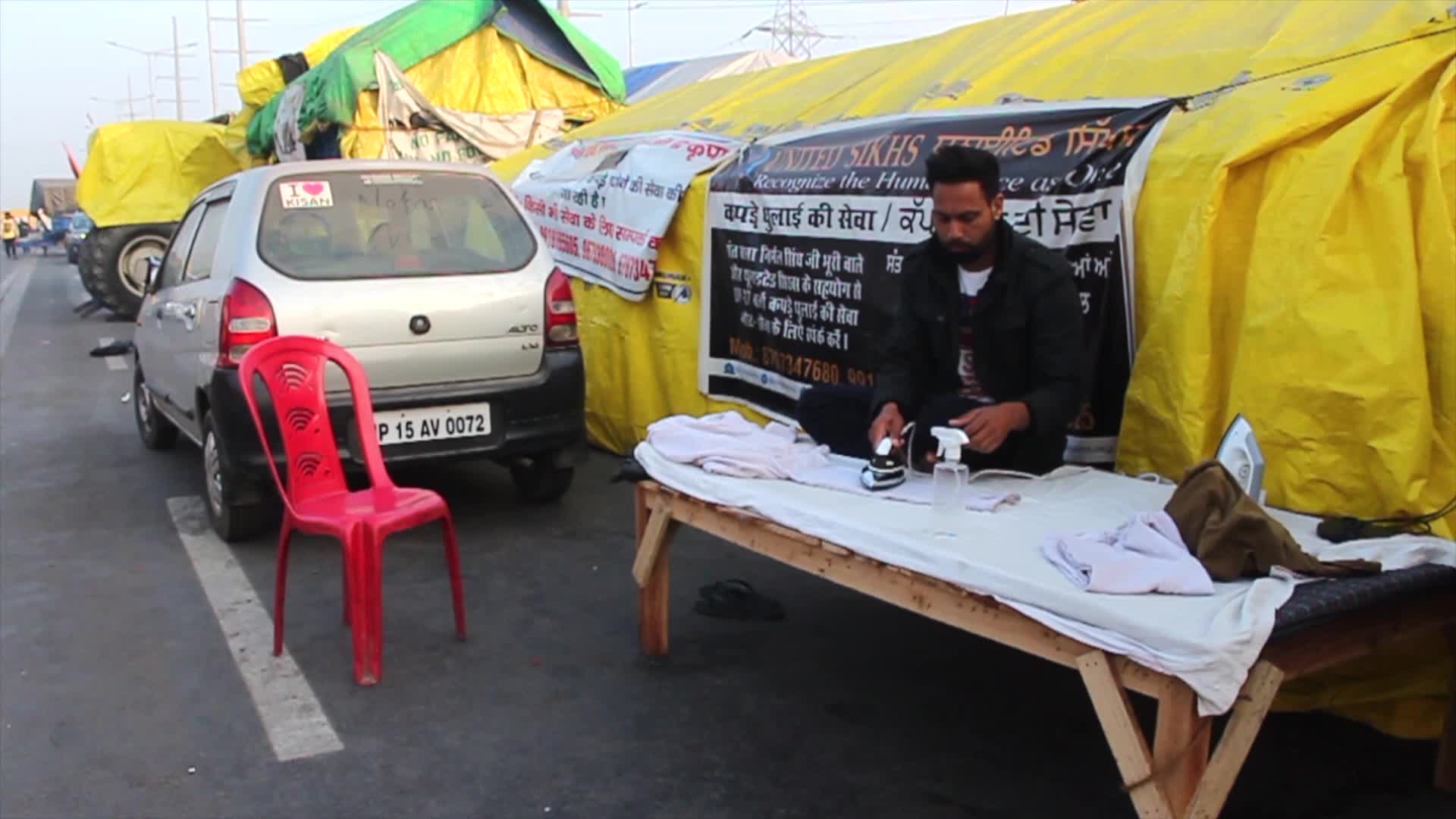 Farmers Protest Against Newly Passed Farm Bills