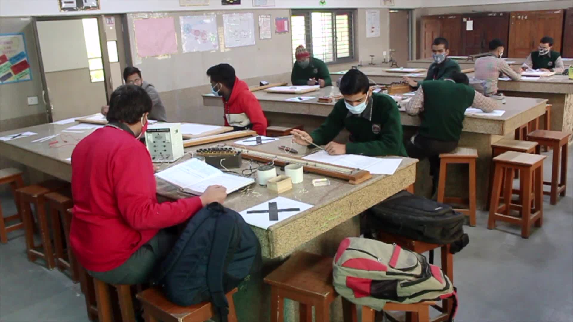 Schools For Class 10, 12 Students Reopen After 10 Months In New Delhi, India