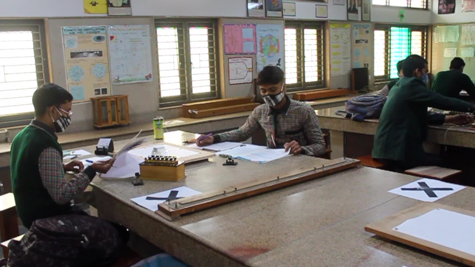 Schools For Class 10, 12 Students Reopen After 10 Months In New Delhi, India