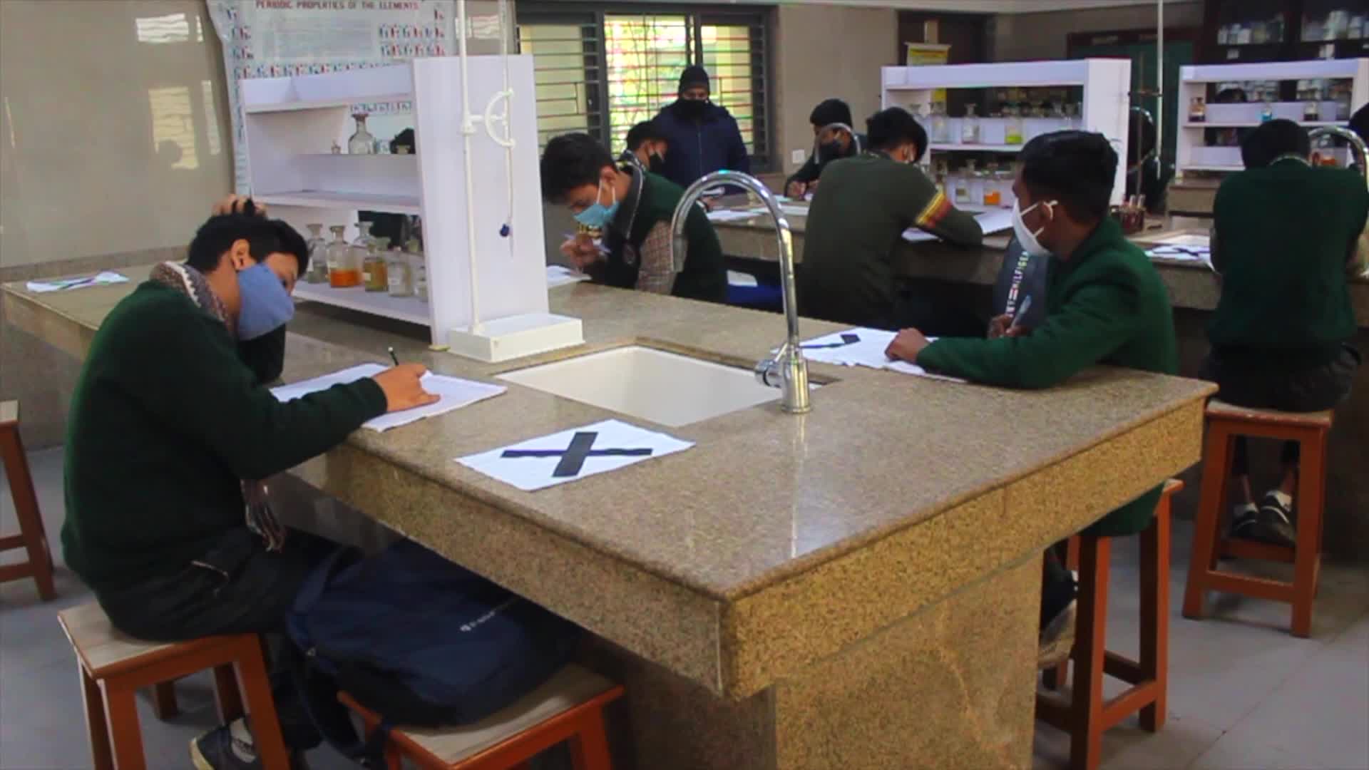 Schools For Class 10, 12 Students Reopen After 10 Months In New Delhi, India