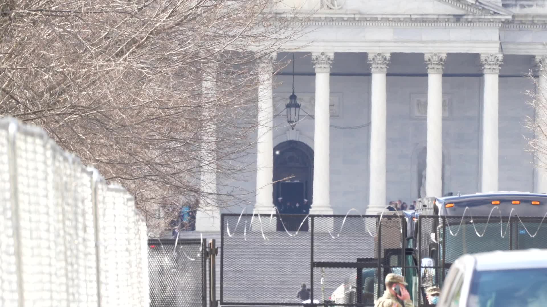 Joe Biden Leaves Capitol for the White House