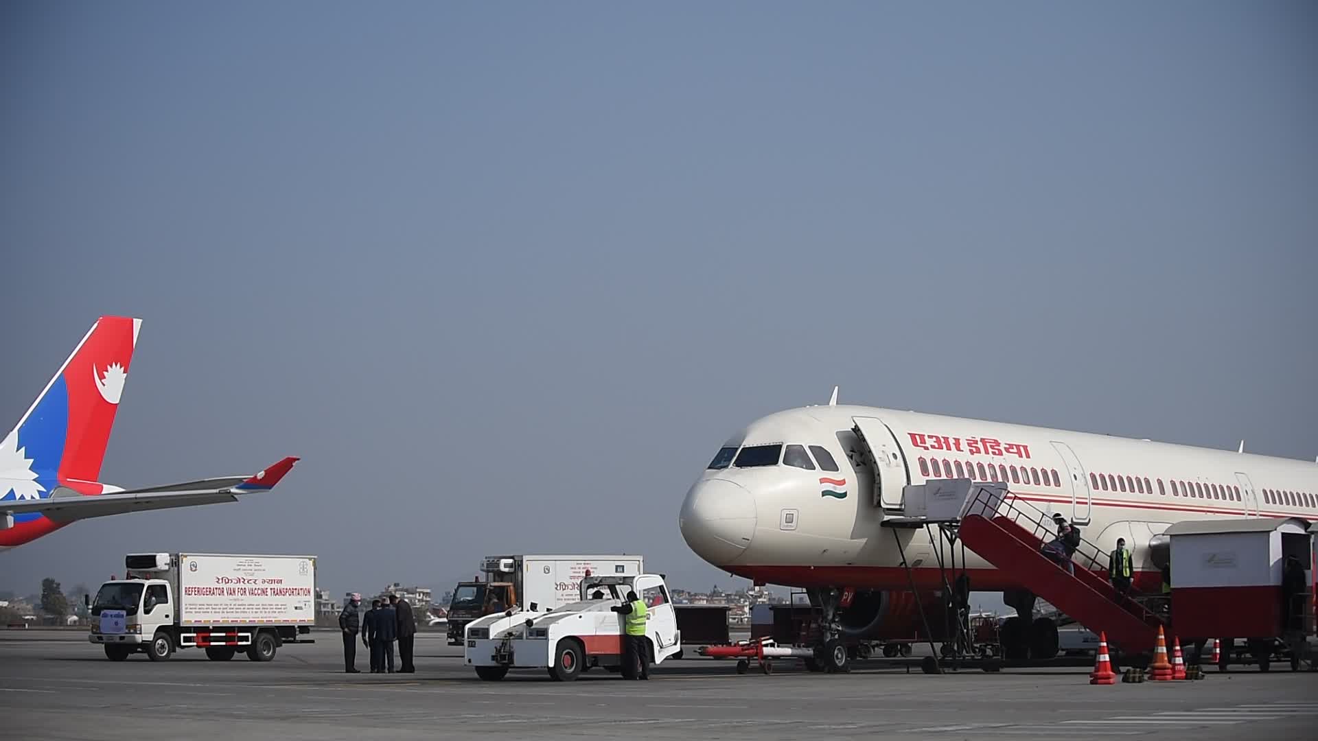 Covishield COVID-19 vaccine arrived in Nepal