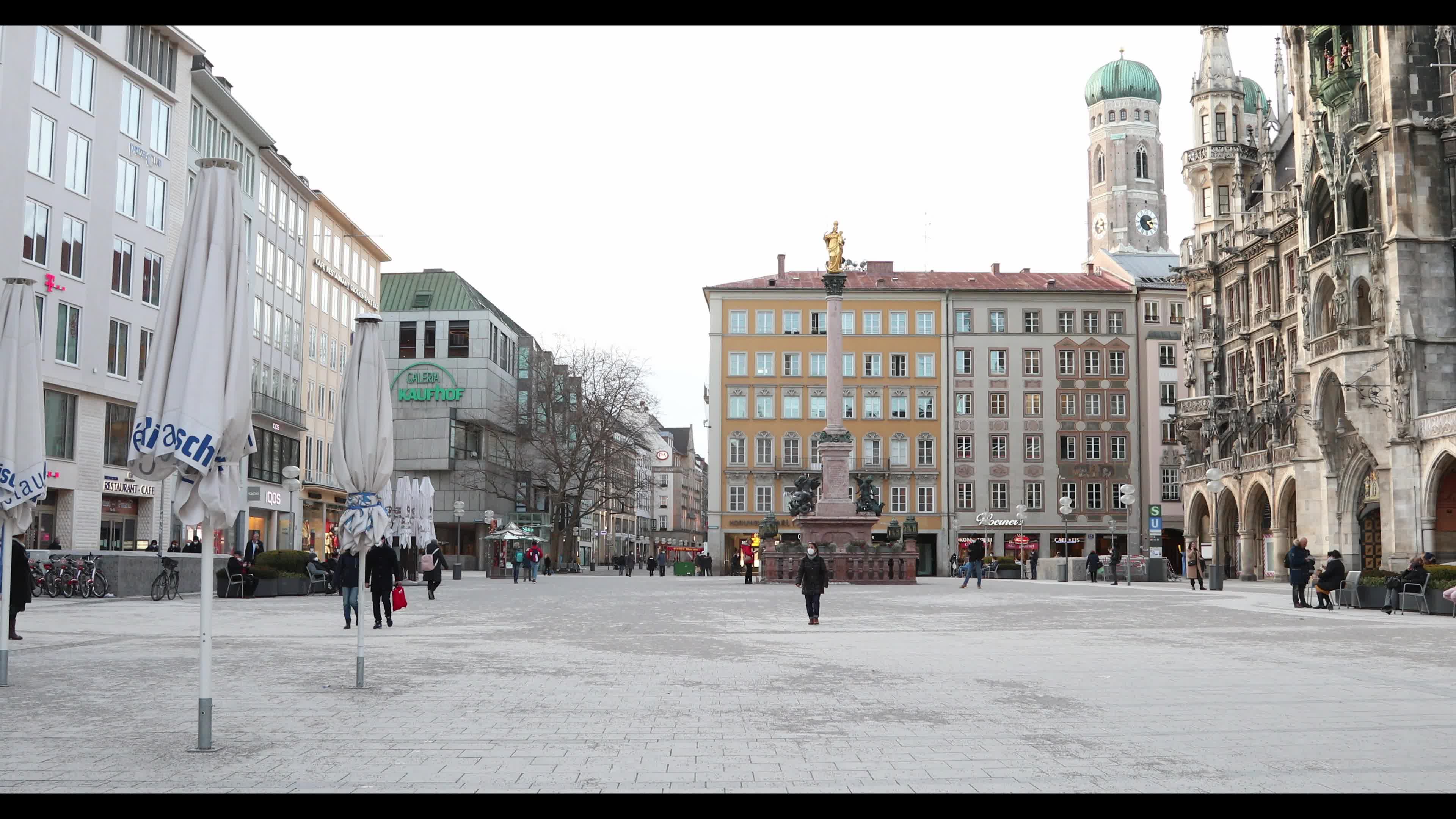 Coronavirus lockdown in Munich, Germany