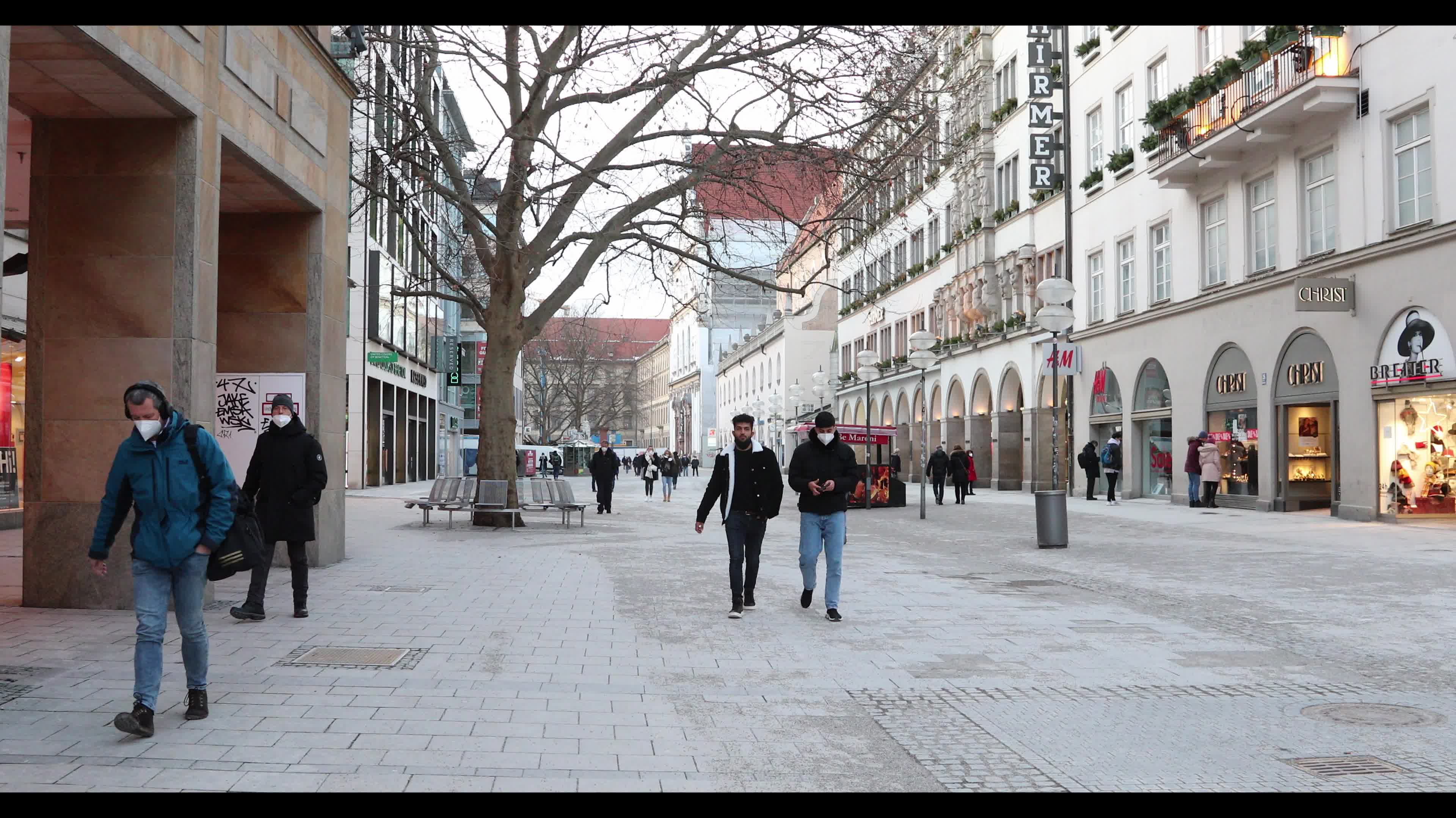 Coronavirus lockdown in Munich, Germany