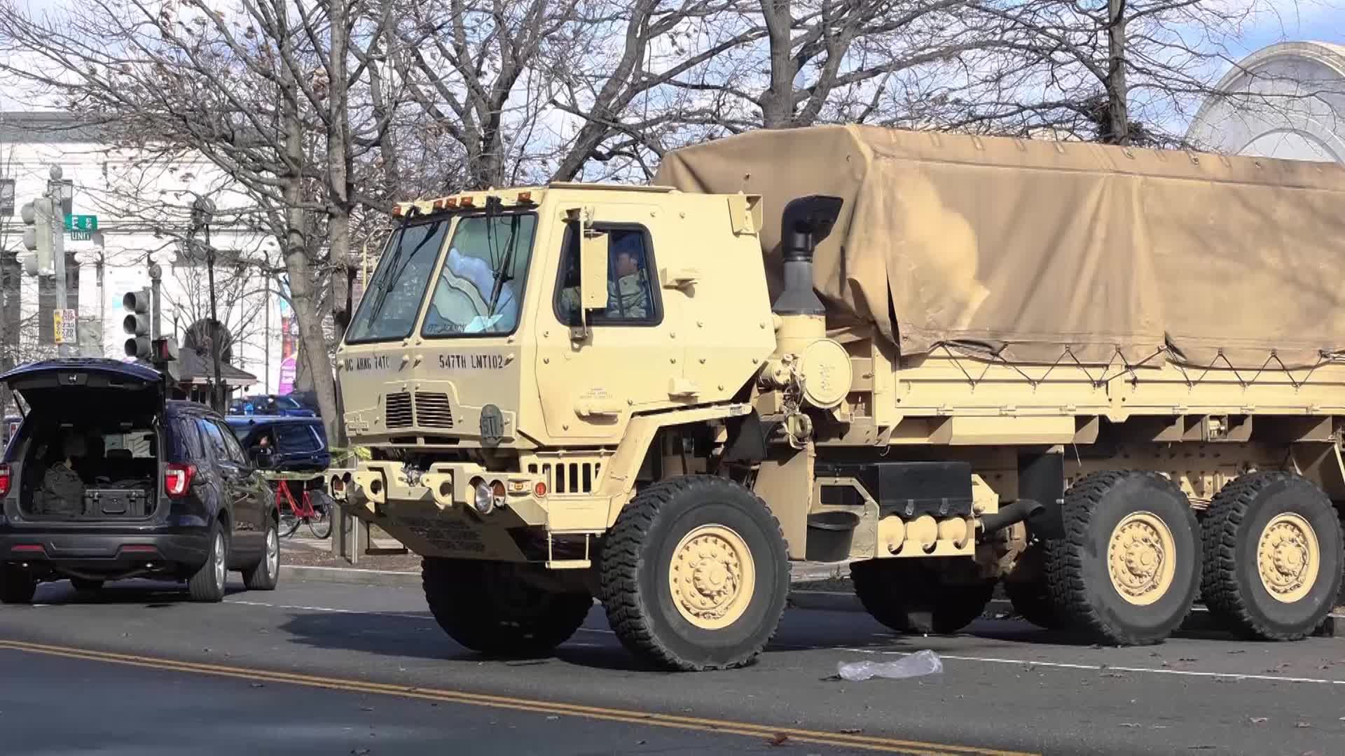 Washington, D.C. lockdown ahead Presidential Inauguration
